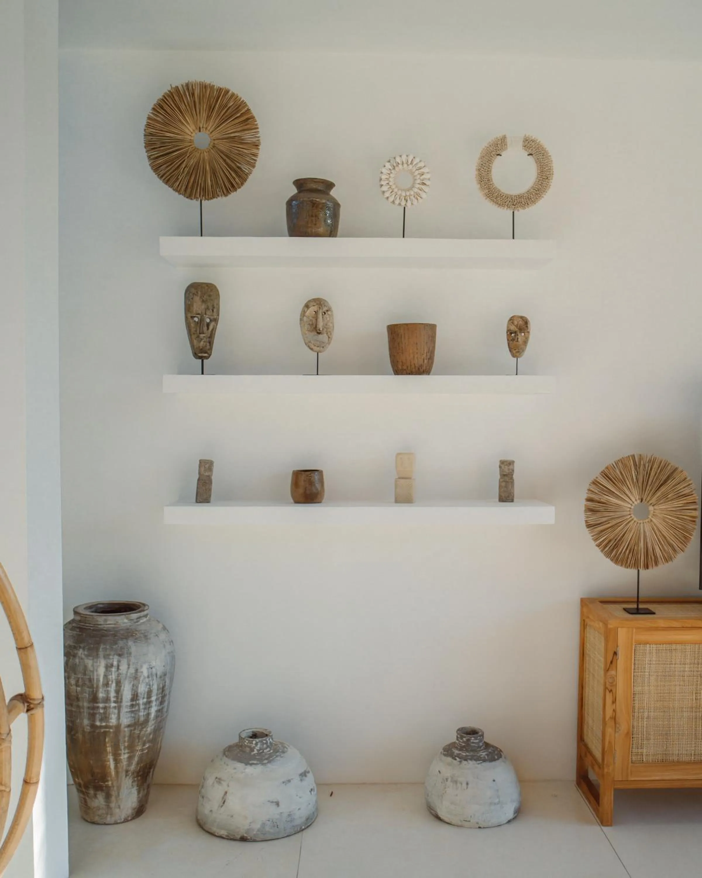 Decorative detail in MODJO Villas Bingin