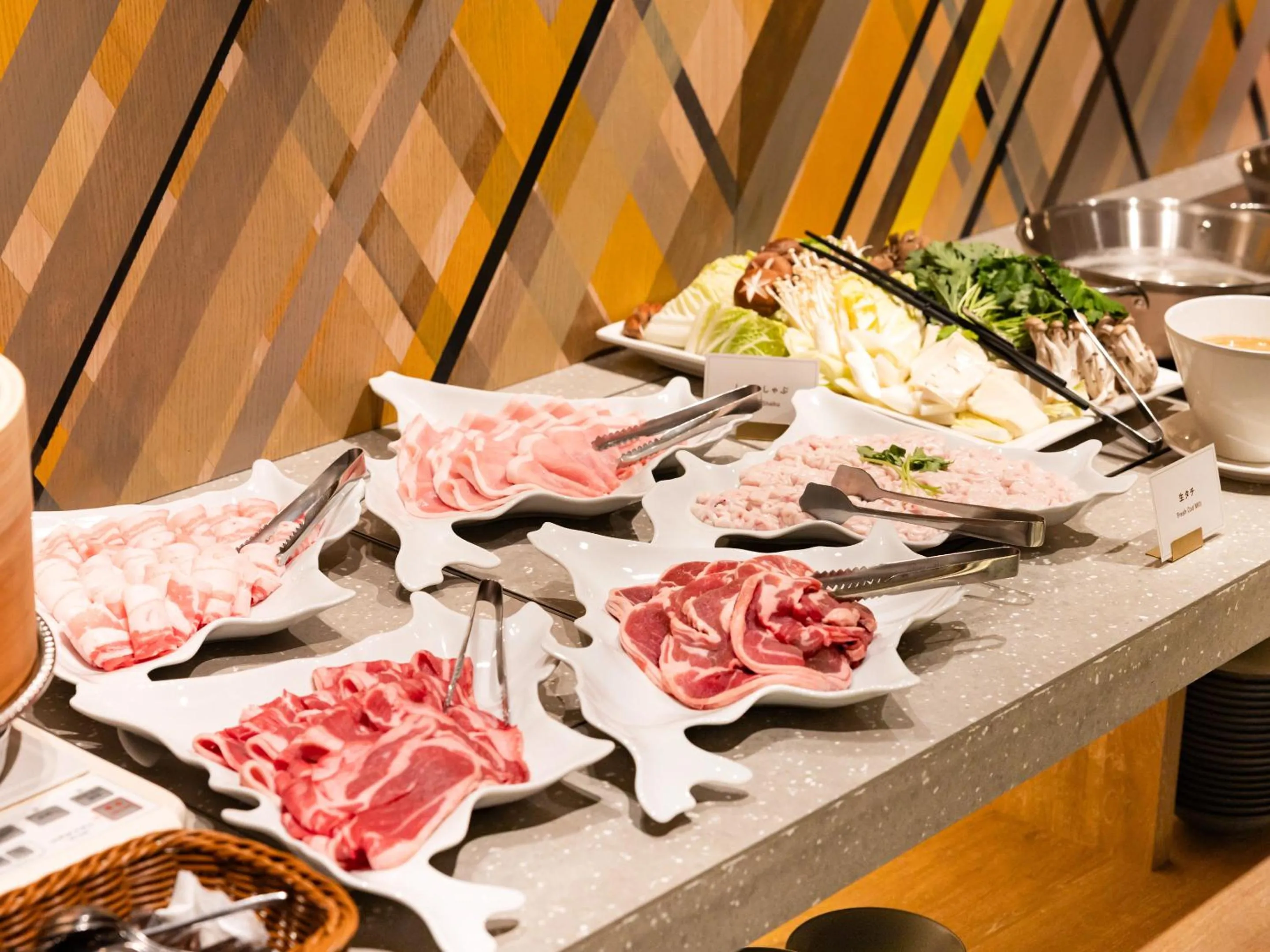 Dinner in Hotel Abest Sapporo