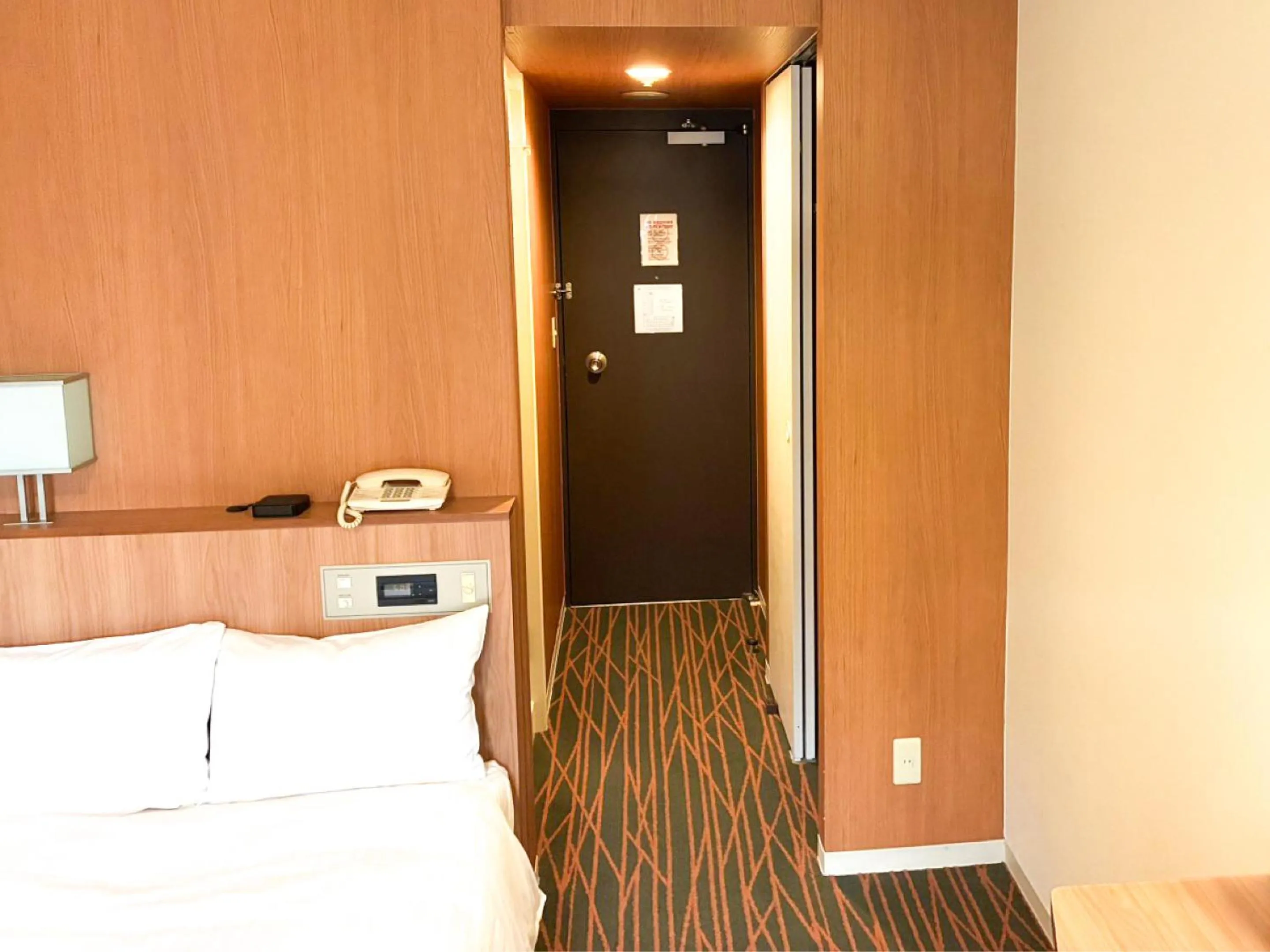 Bed in Hotel Abest Sapporo