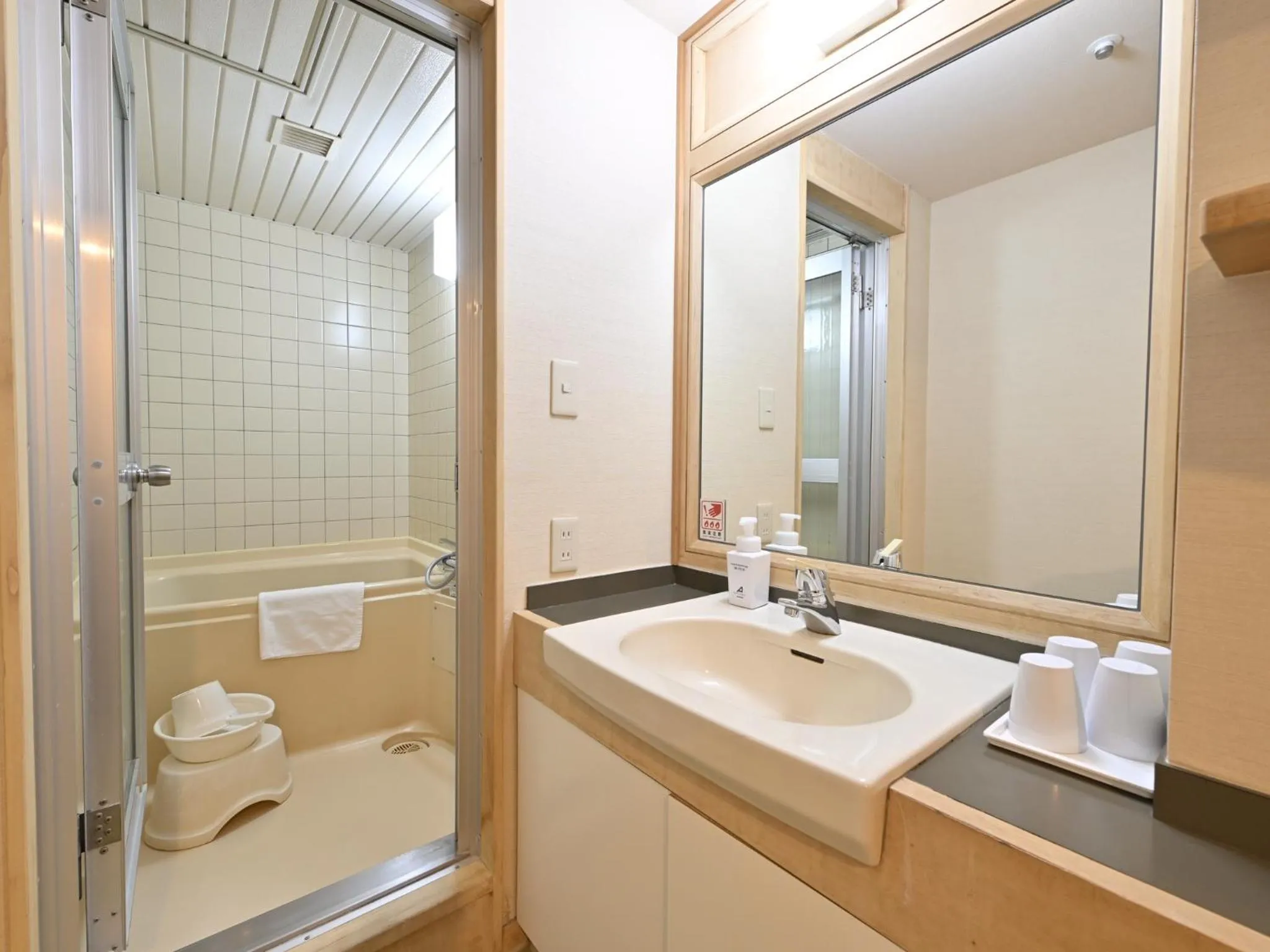 Shower in Hotel Abest Sapporo