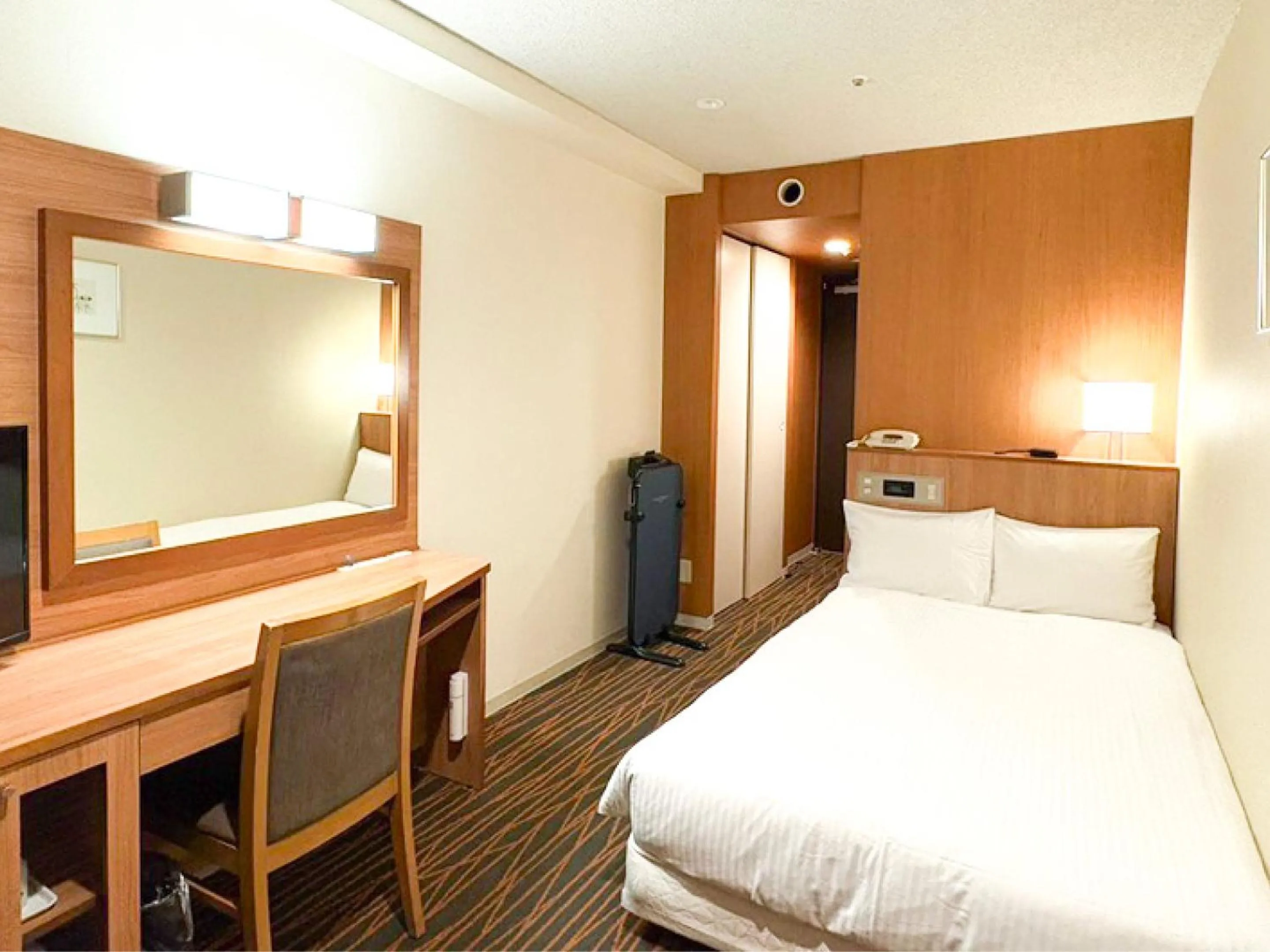 Bed in Hotel Abest Sapporo