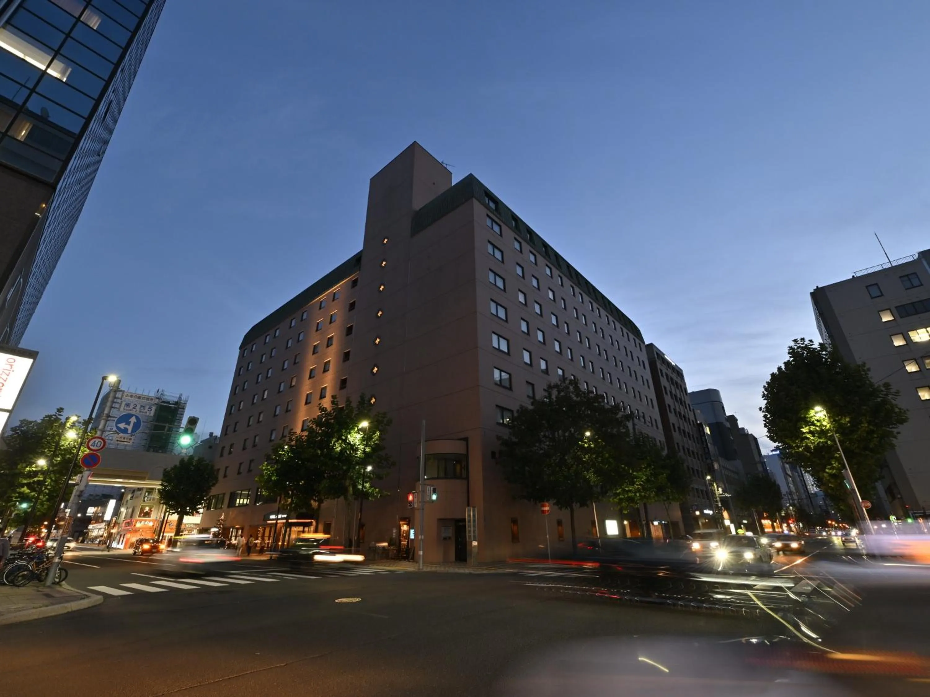 Property building in Hotel Abest Sapporo