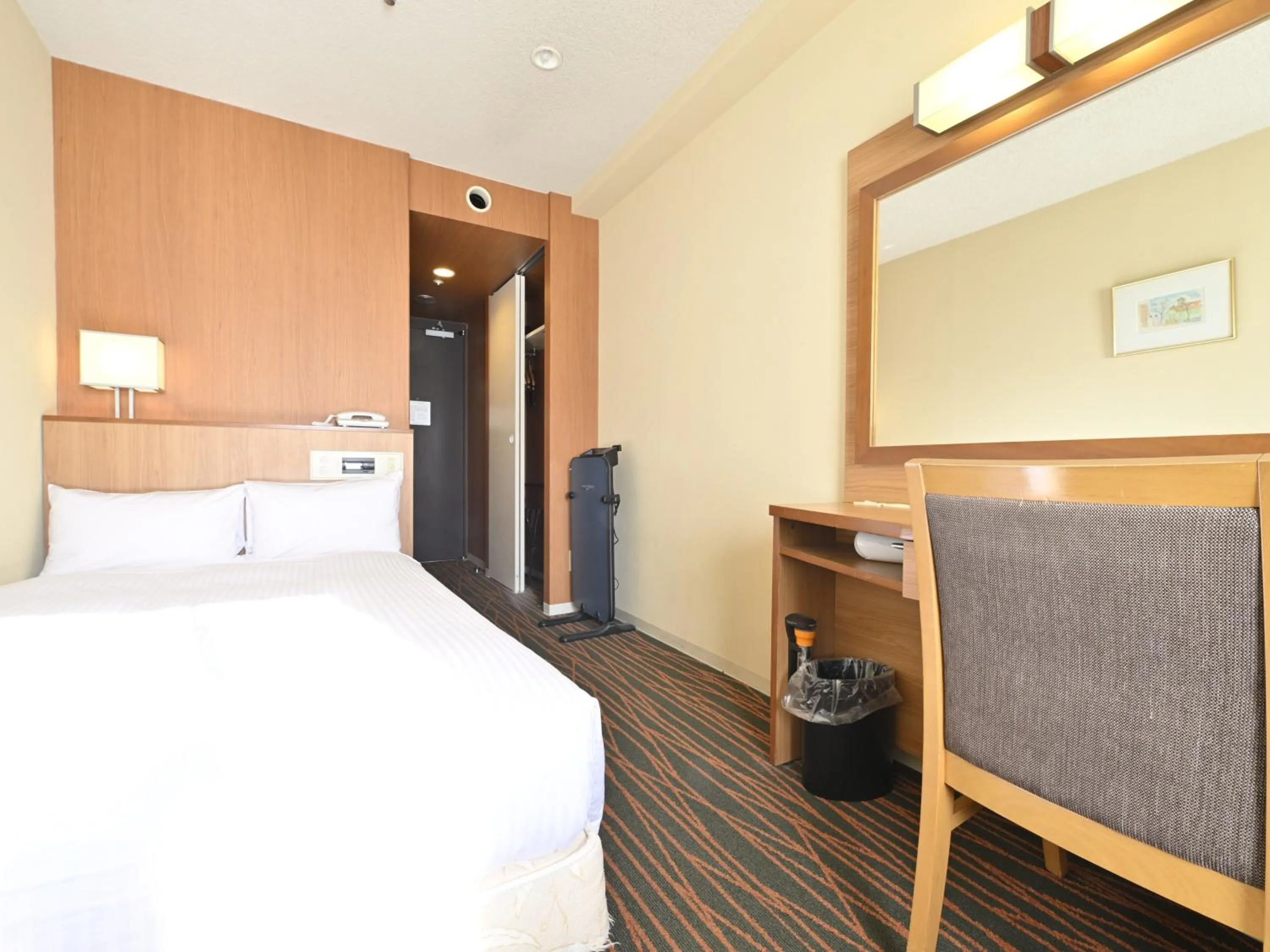 Bed in Hotel Abest Sapporo