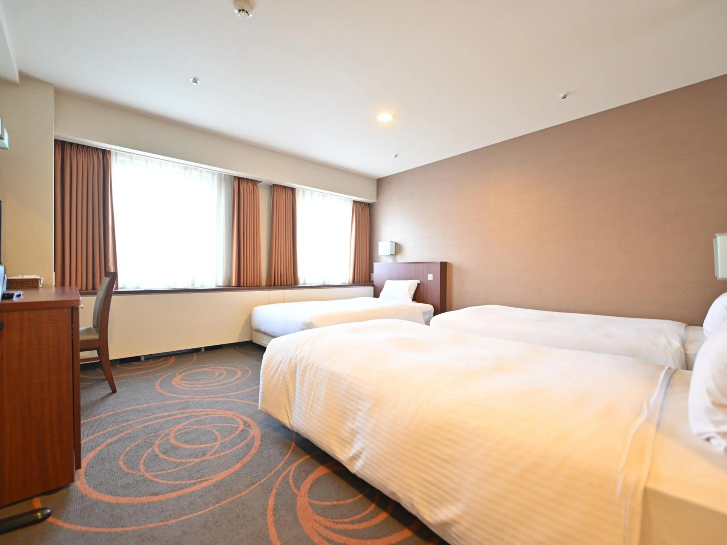 Bed in Hotel Abest Sapporo