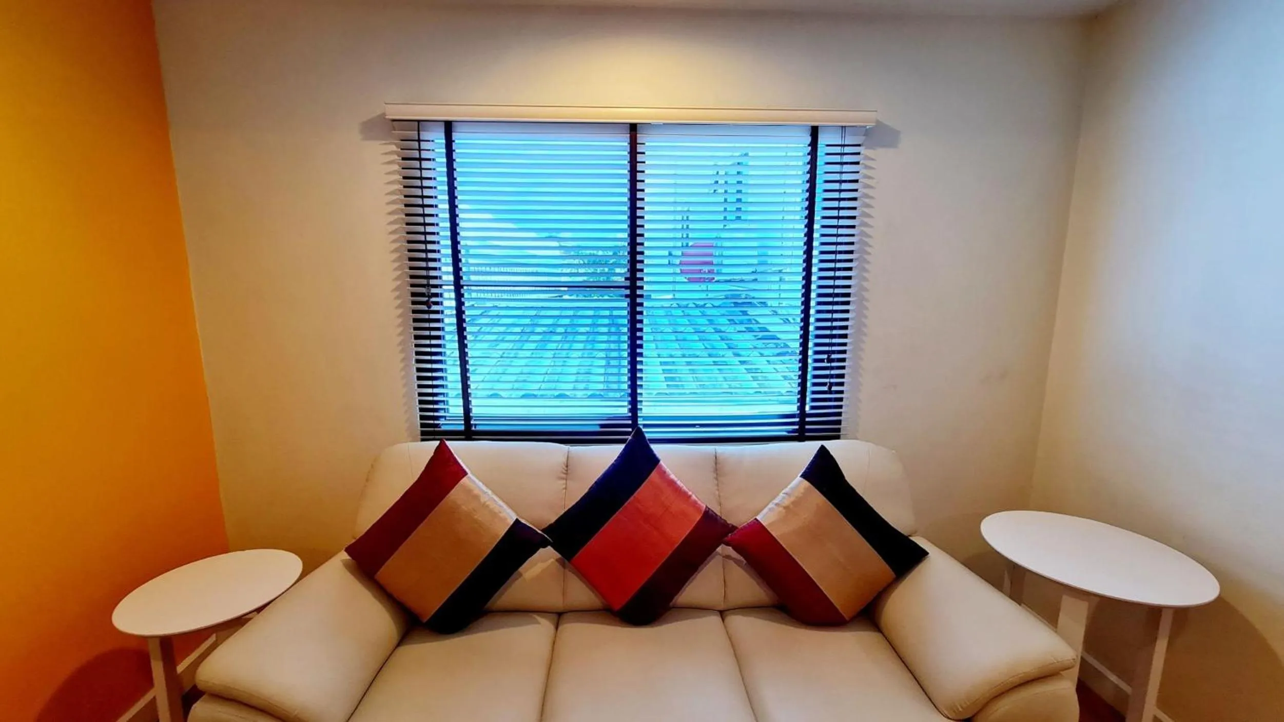 Seating area in TP House at town