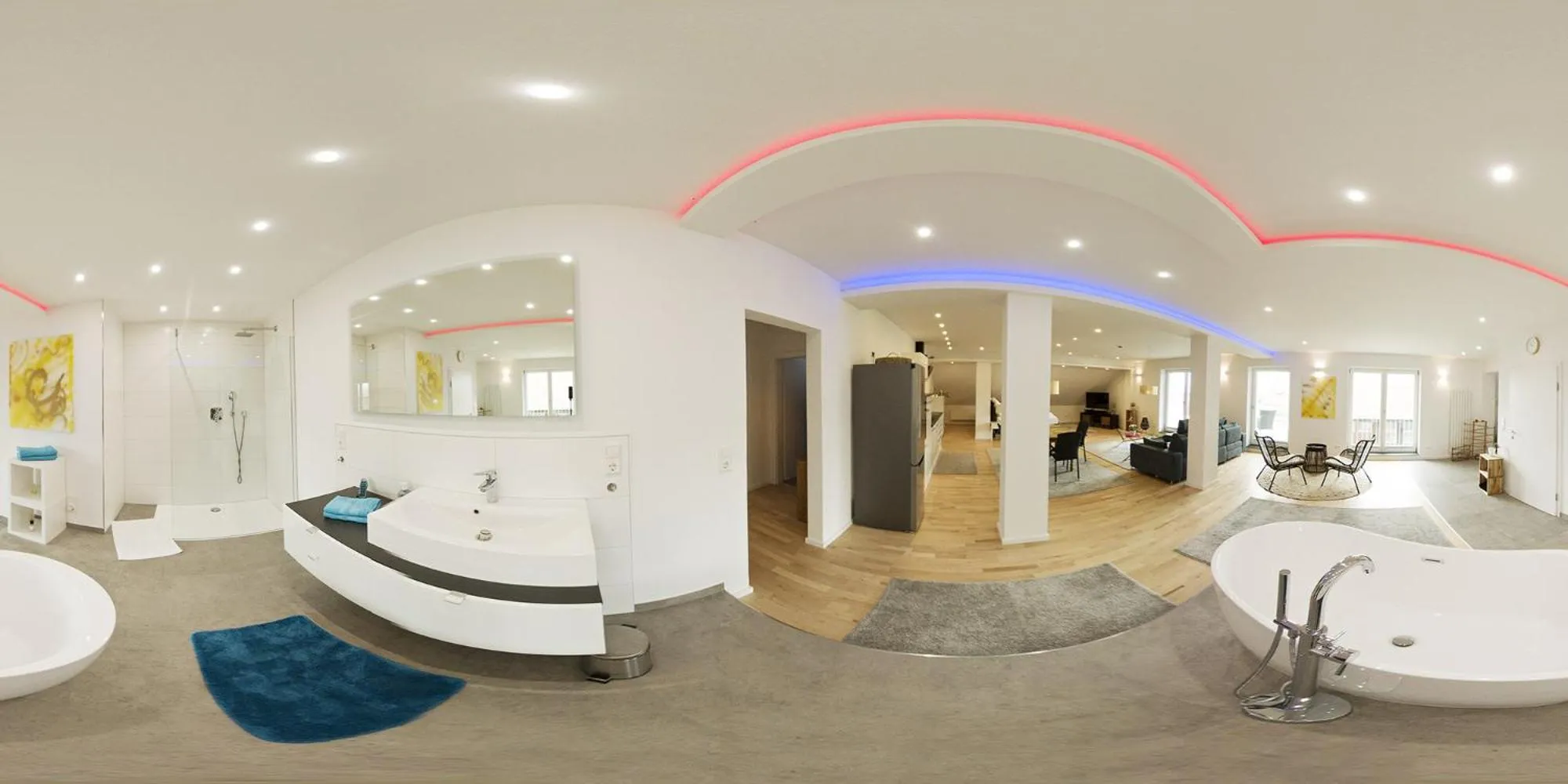 Bedroom in Loft "Island"