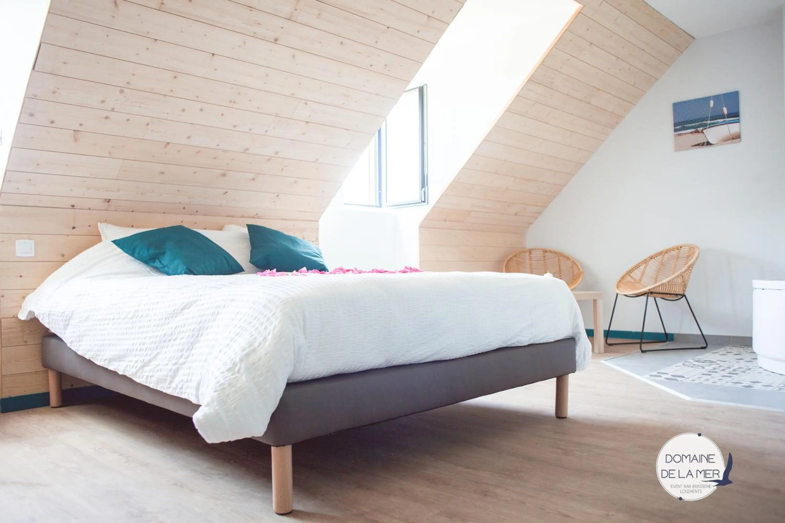 Bed in Domaine de la Mer