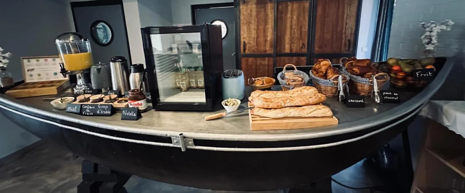 Breakfast in Domaine de la Mer