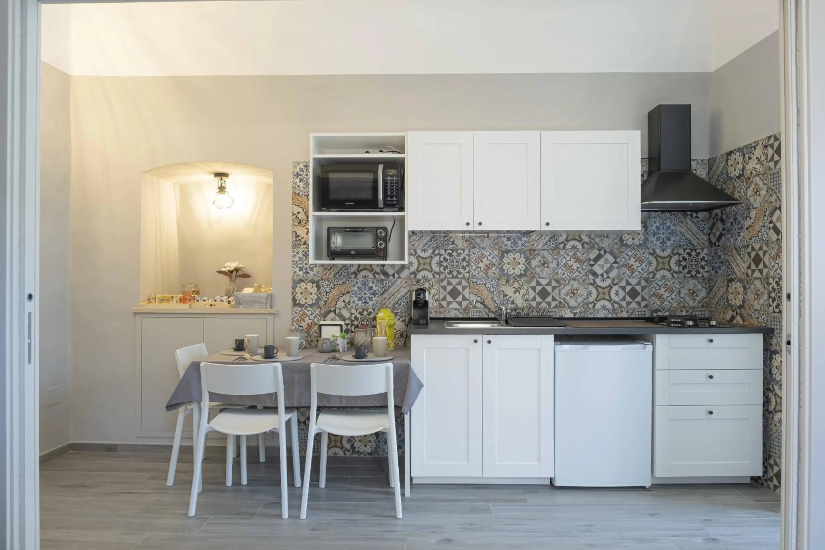 Kitchen or kitchenette in Il Pendio B&B