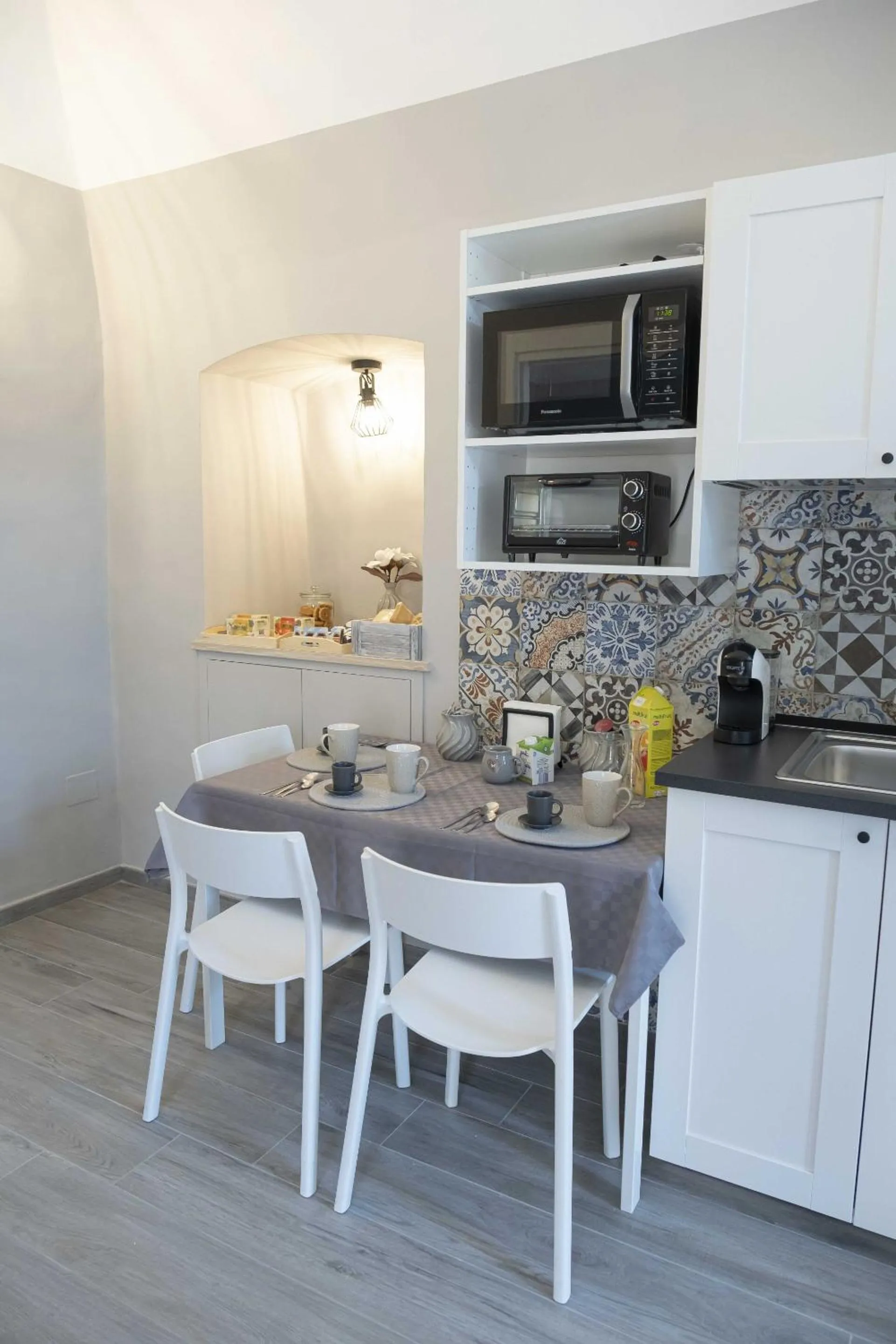 Kitchen or kitchenette in Il Pendio B&B