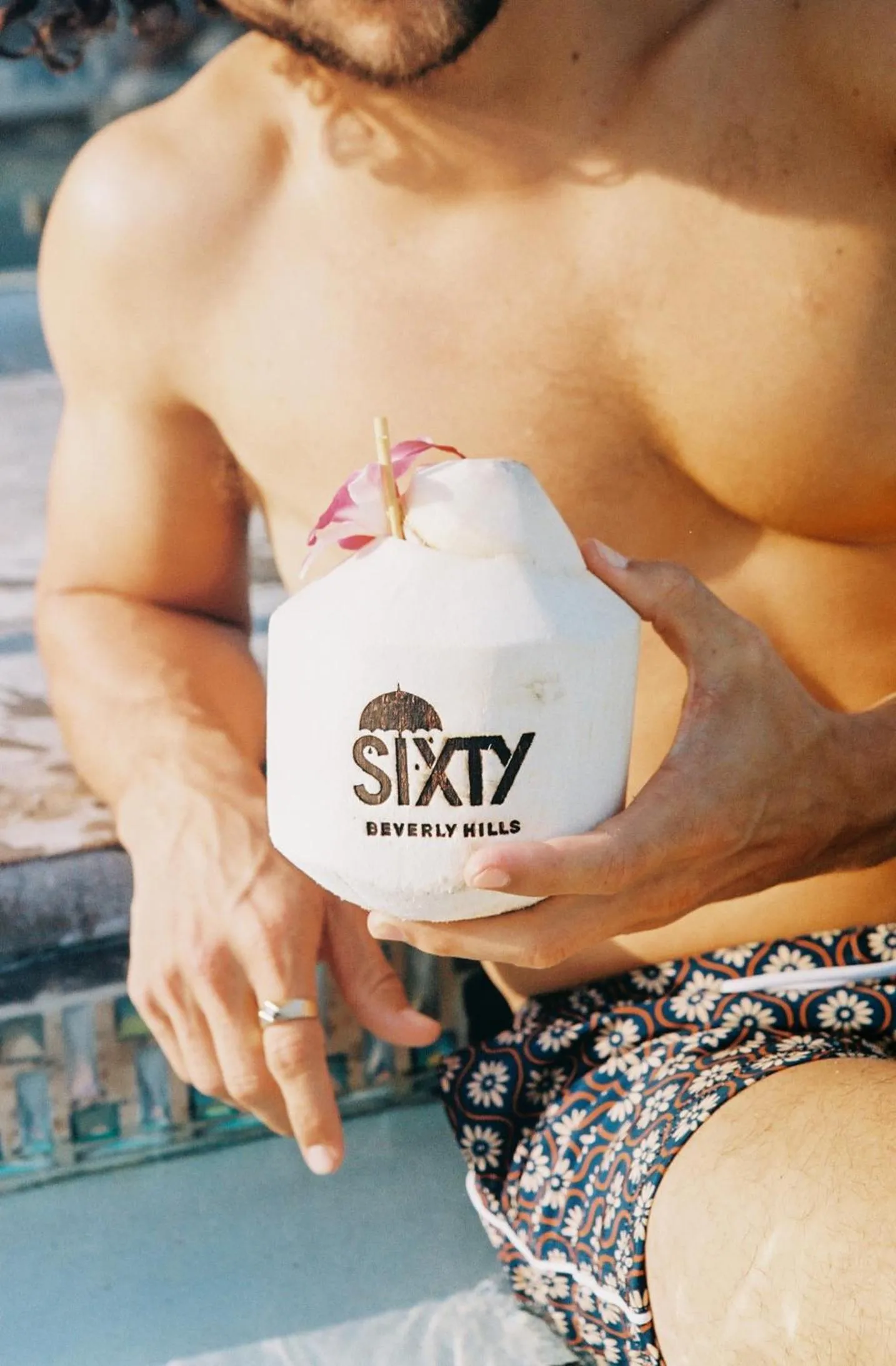 Food and drinks in SIXTY Beverly Hills