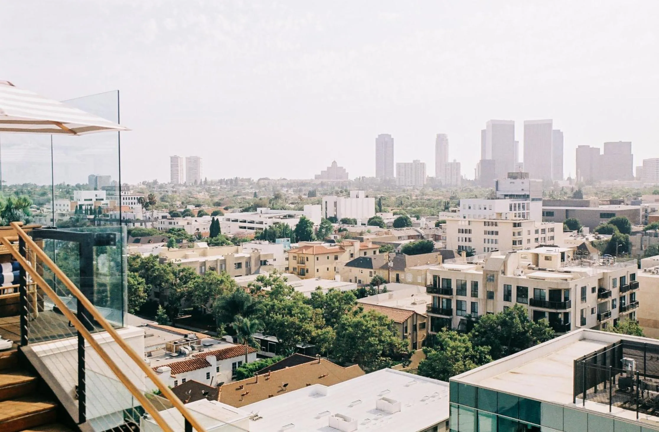 City view in SIXTY Beverly Hills