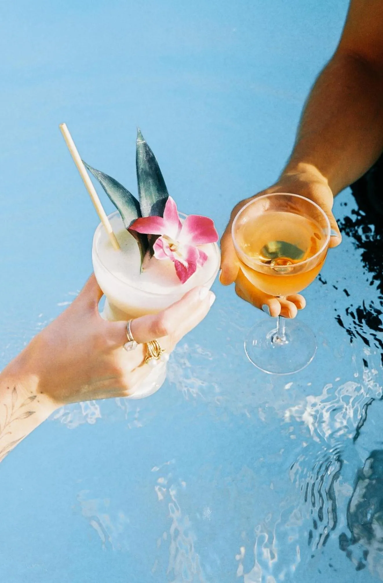 Food and drinks in SIXTY Beverly Hills