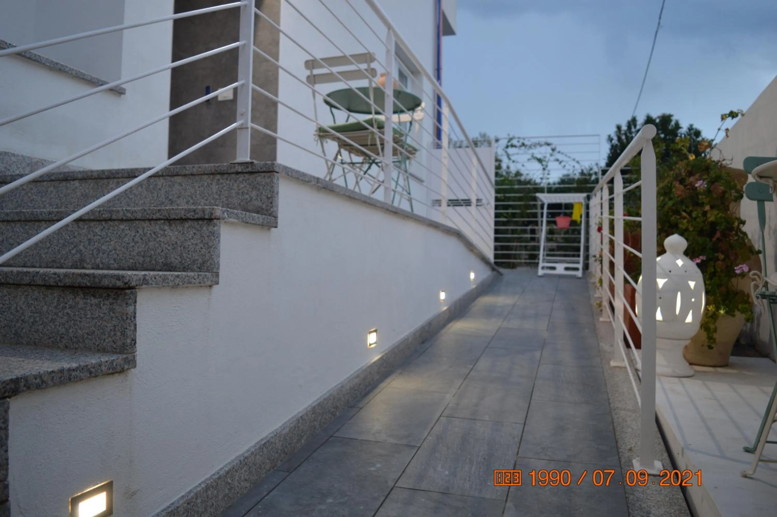 Balcony/Terrace in Bed and breakfast Villa Tota