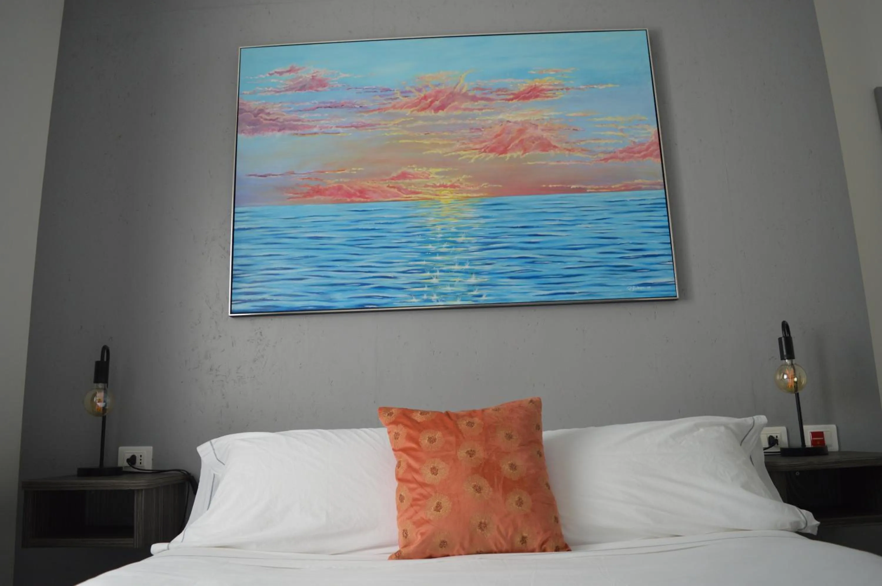 Bed in Bed and breakfast Villa Tota