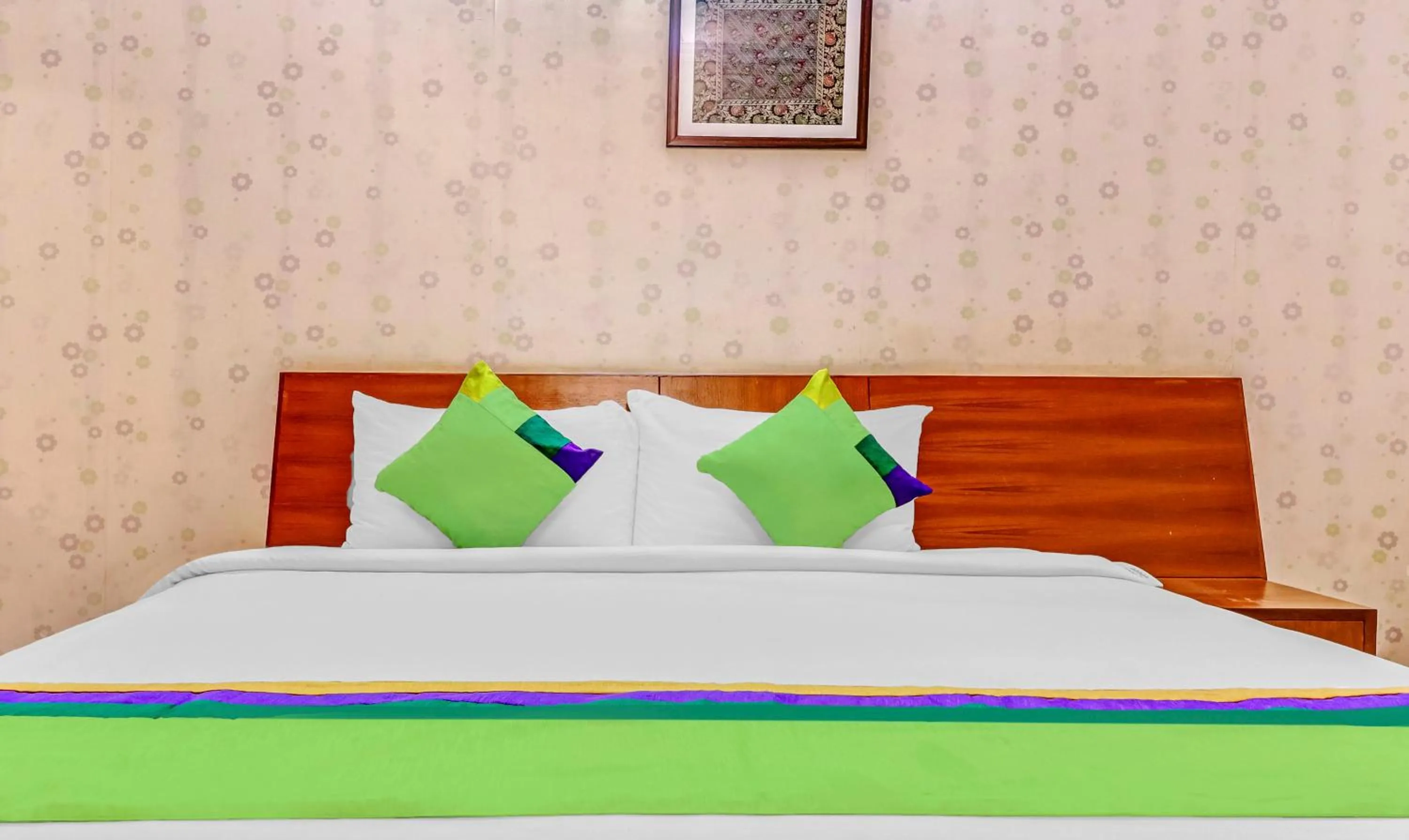 Bedroom, Bed in Treebo The Grand Skyla Marathahalli