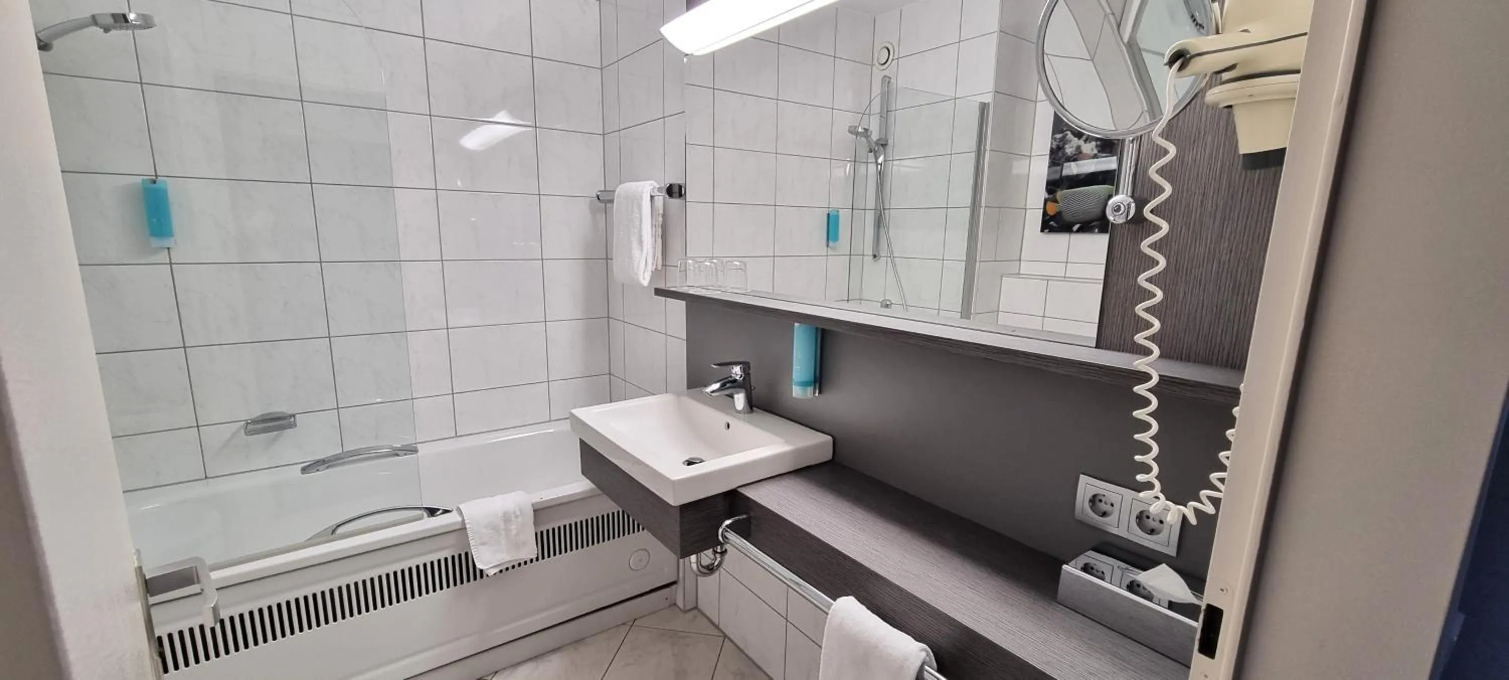 Bathroom in Hotel Frankenland