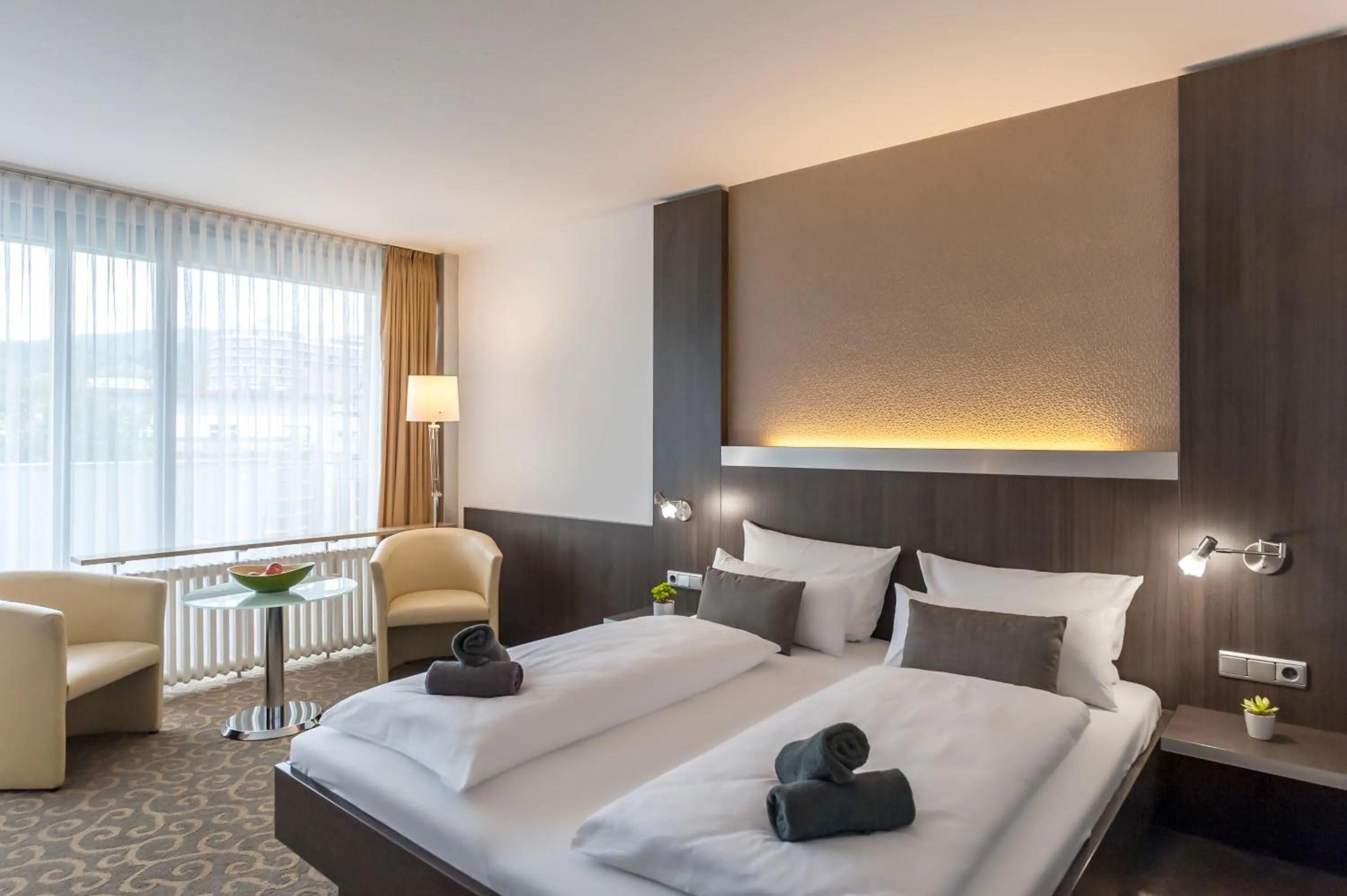 Photo of the whole room, Bed in Hotel Frankenland