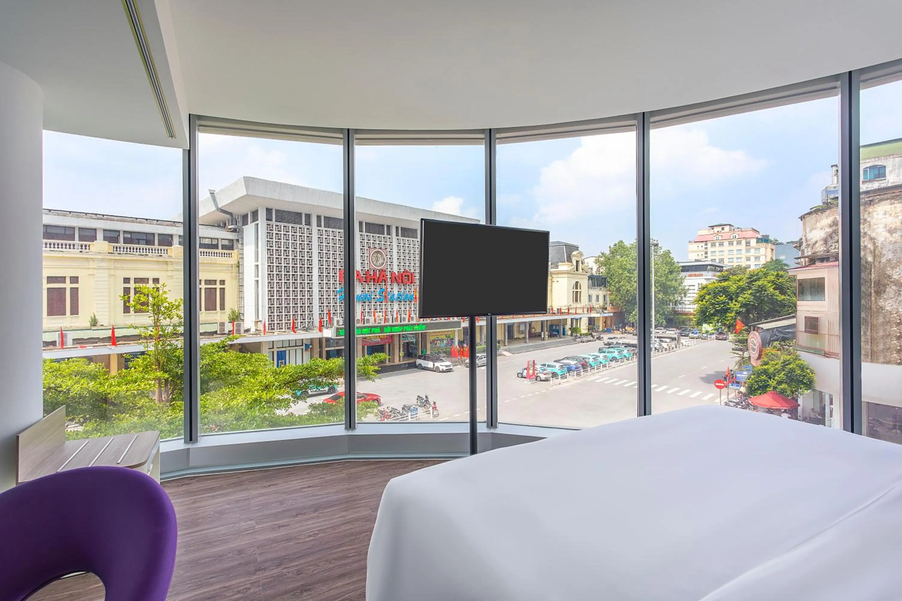 City view, Bed in Tru by Hilton Hanoi Station