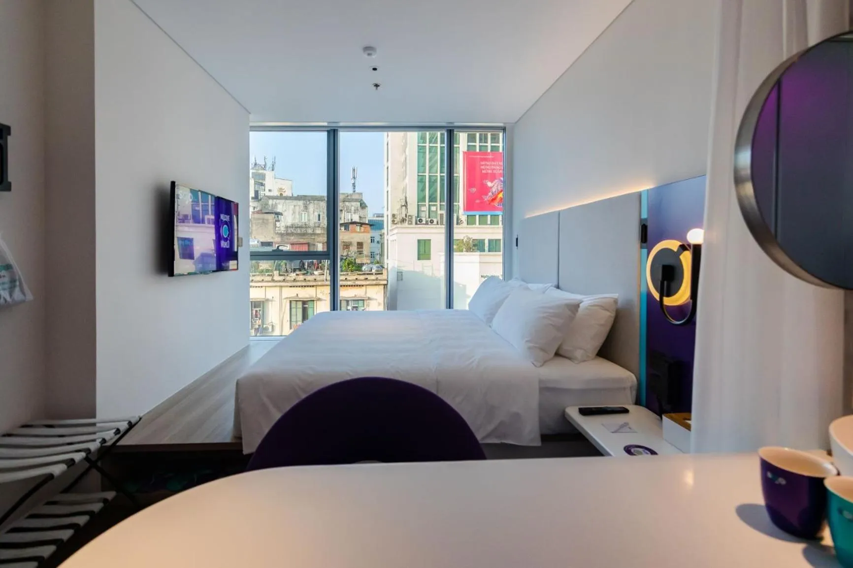 Bed in SOJO Hotel Ga Hanoi