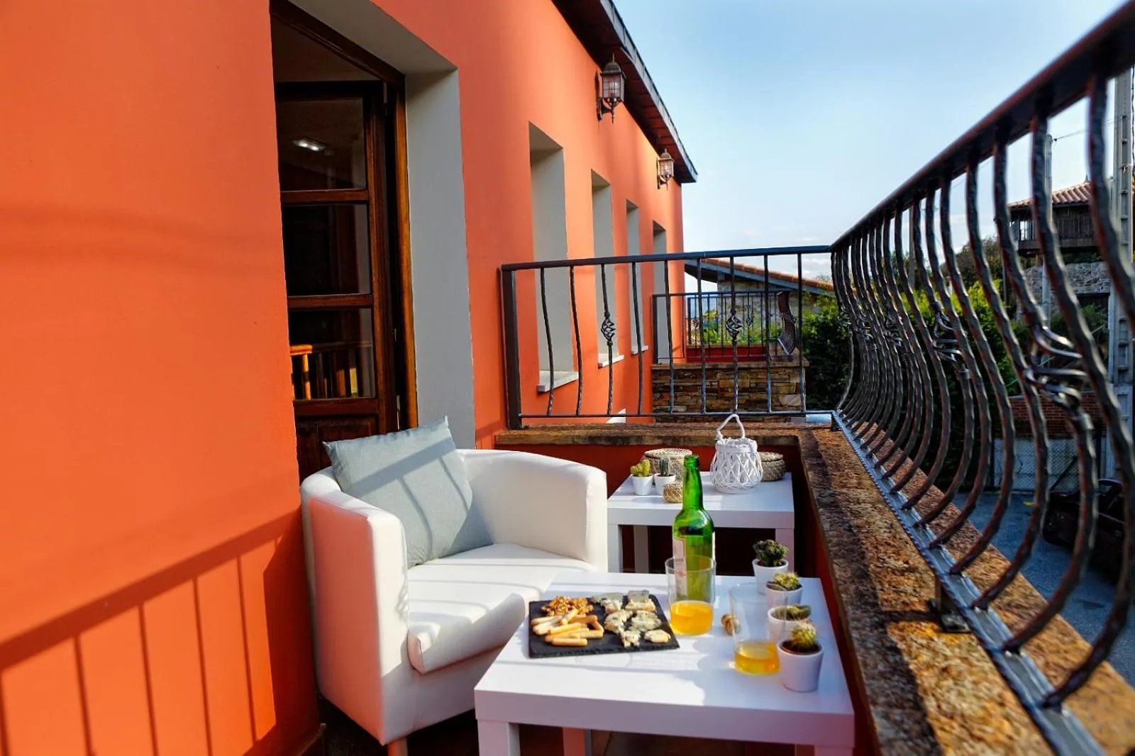 Balcony/Terrace in Hotel Rural Montesomao