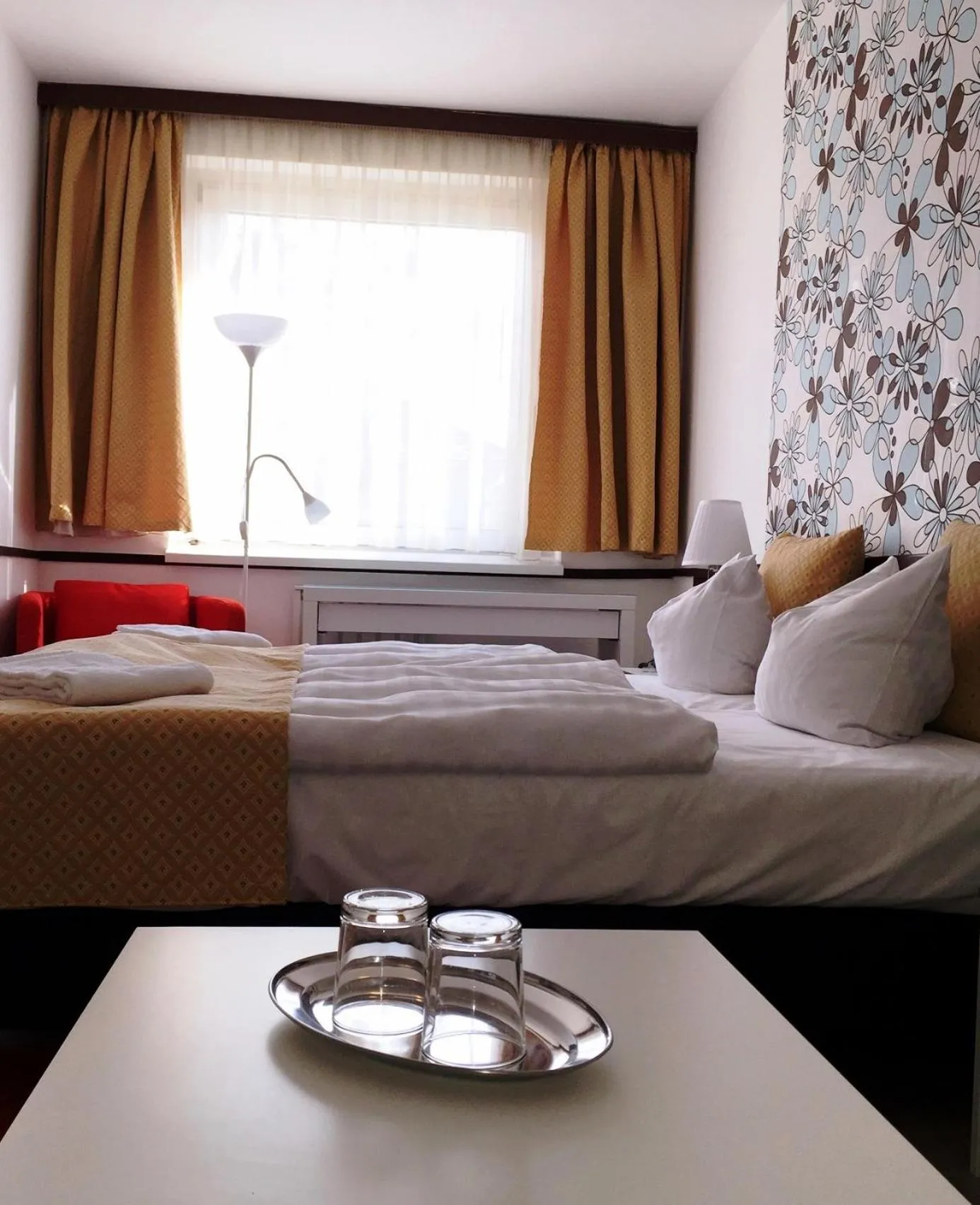 Bed in Hotel Gloria Budapest City Center