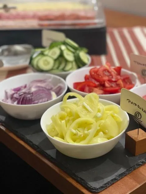 Breakfast in MP Hostel Budapest