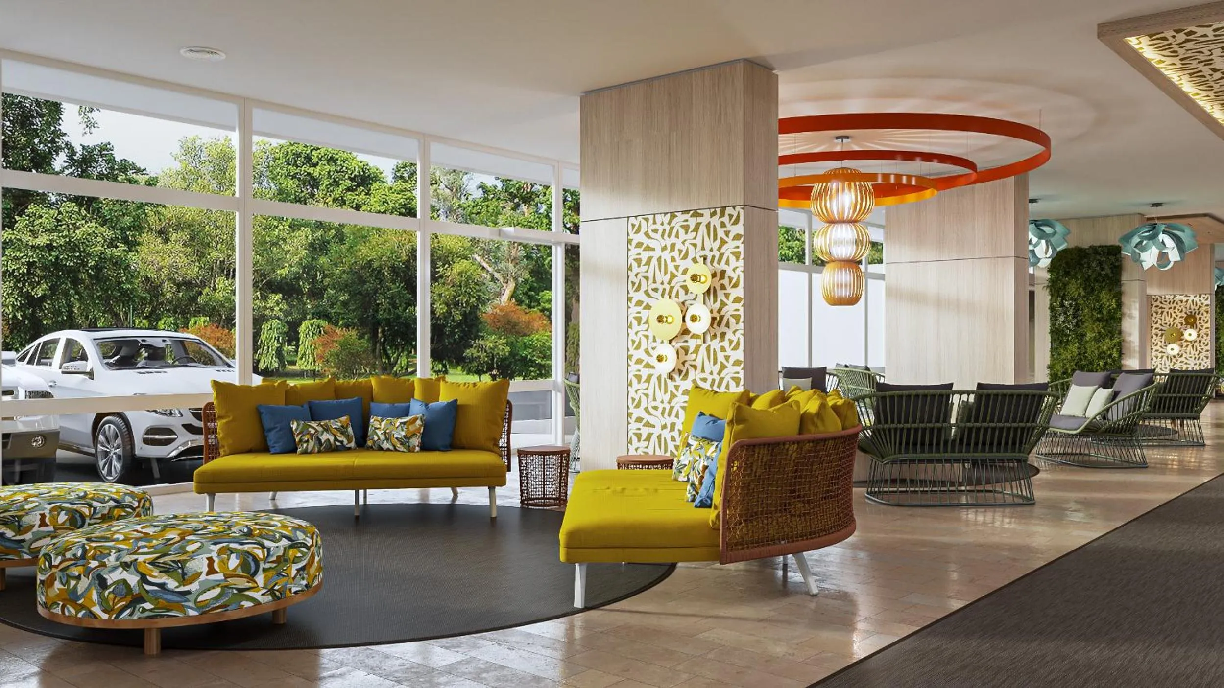 Lobby or reception in Danubius Hotel Annabella