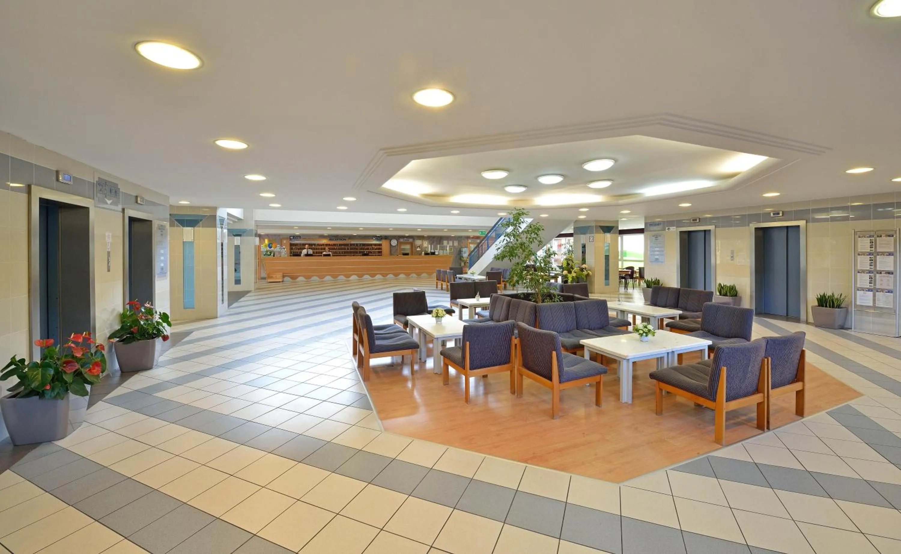 Lobby or reception in Danubius Hotel Marina