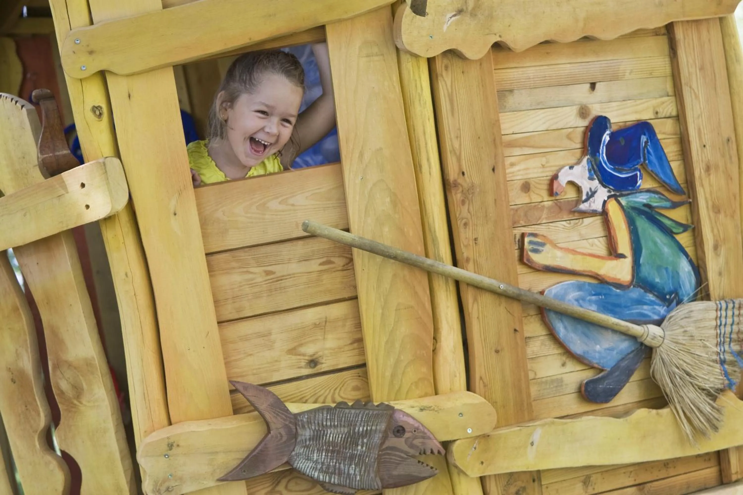 Children play ground in Danubius Hotel Marina