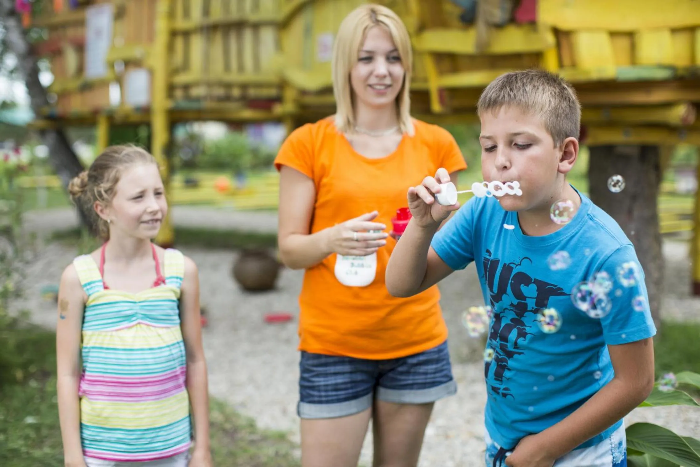 Children play ground in Danubius Hotel Marina