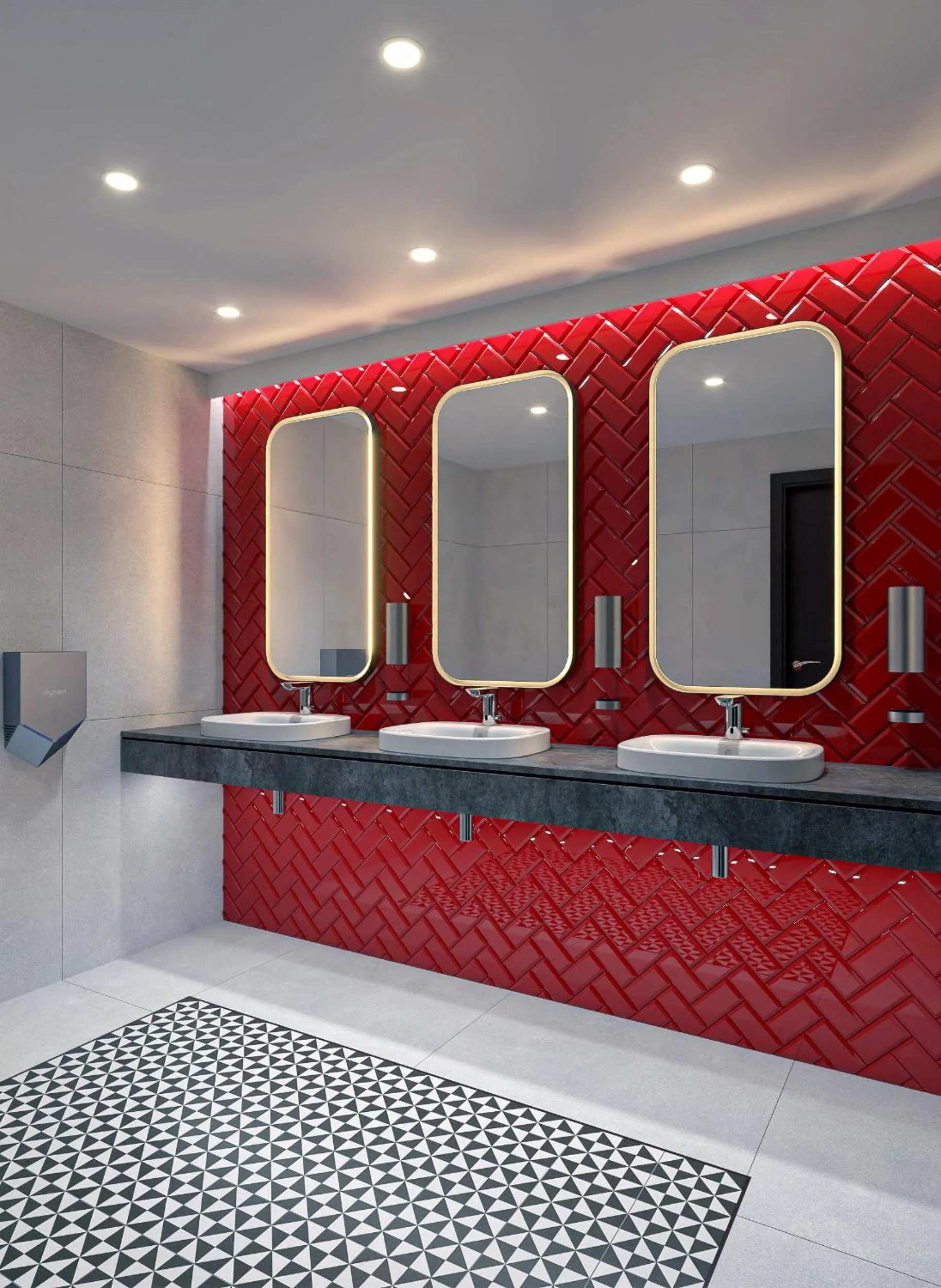 Bathroom in Danubius Hotel Erzsébet City Center