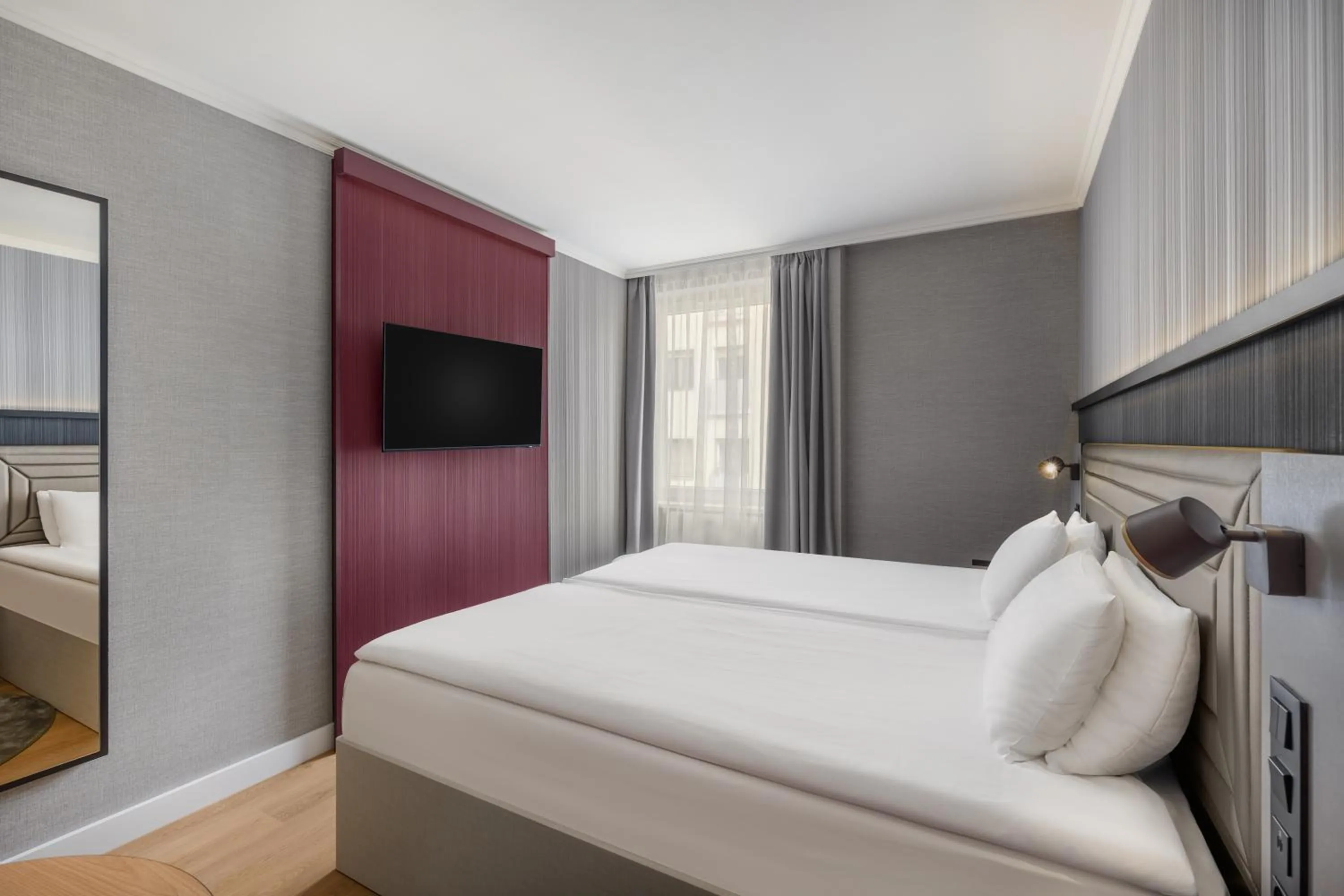 Bed in Danubius Hotel Erzsébet City Center