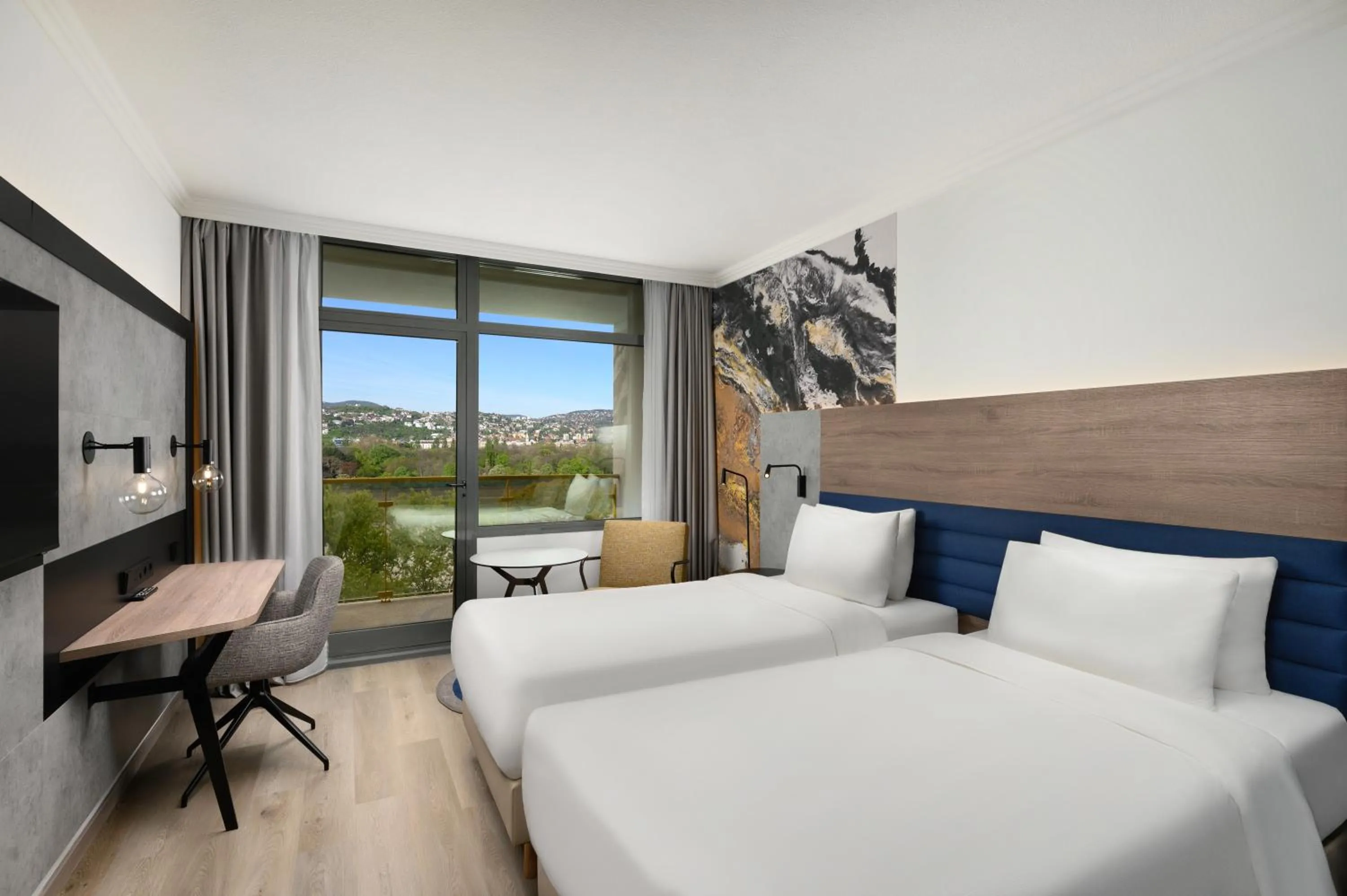 Bed in Danubius Hotel Helia