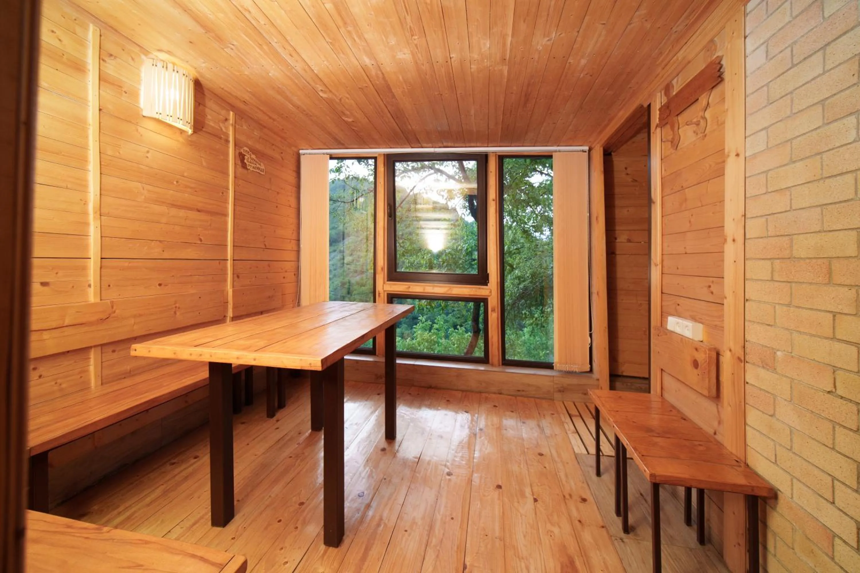 Sauna in DiliVita Rest House