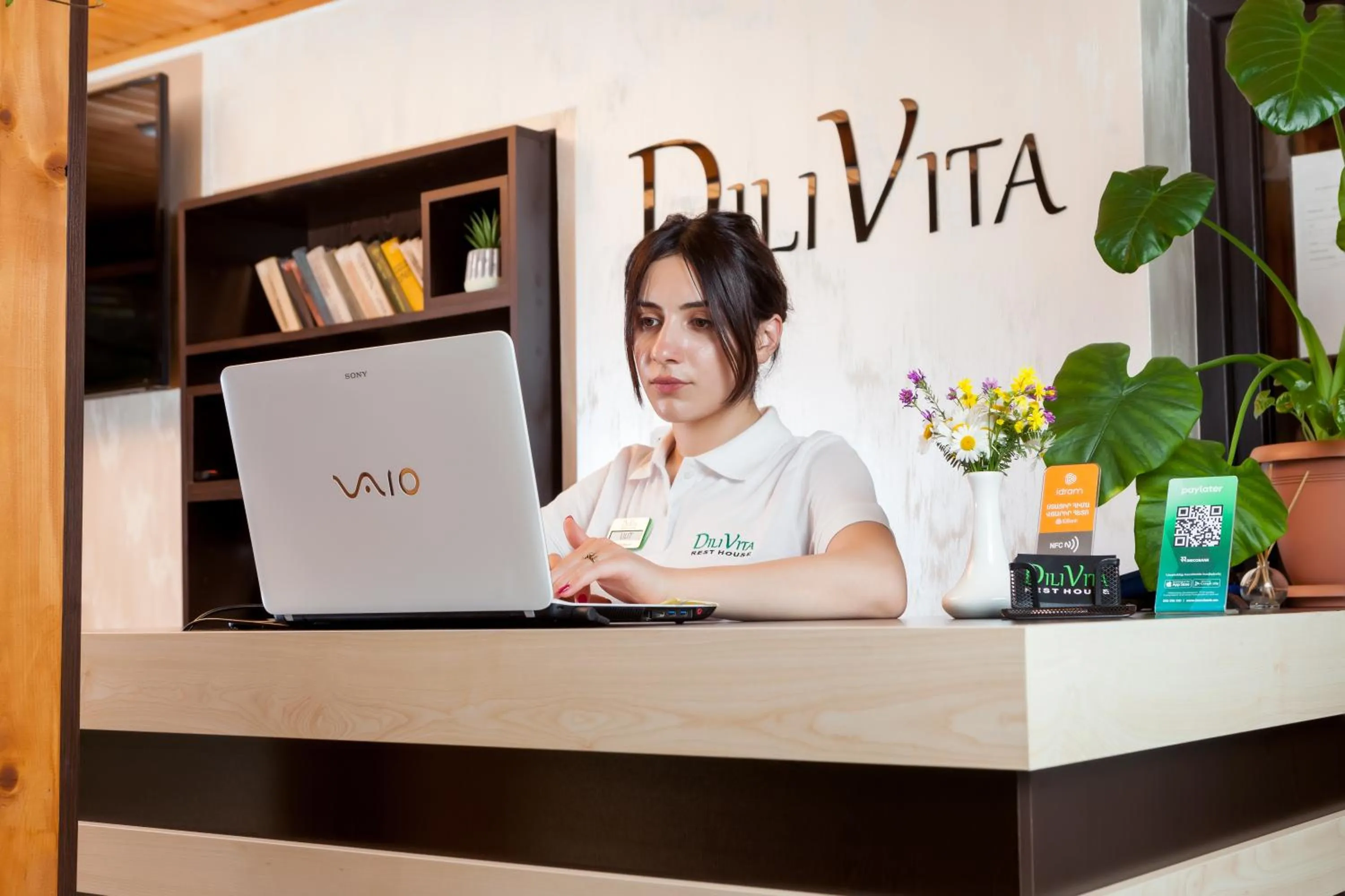 Staff in DiliVita Rest House