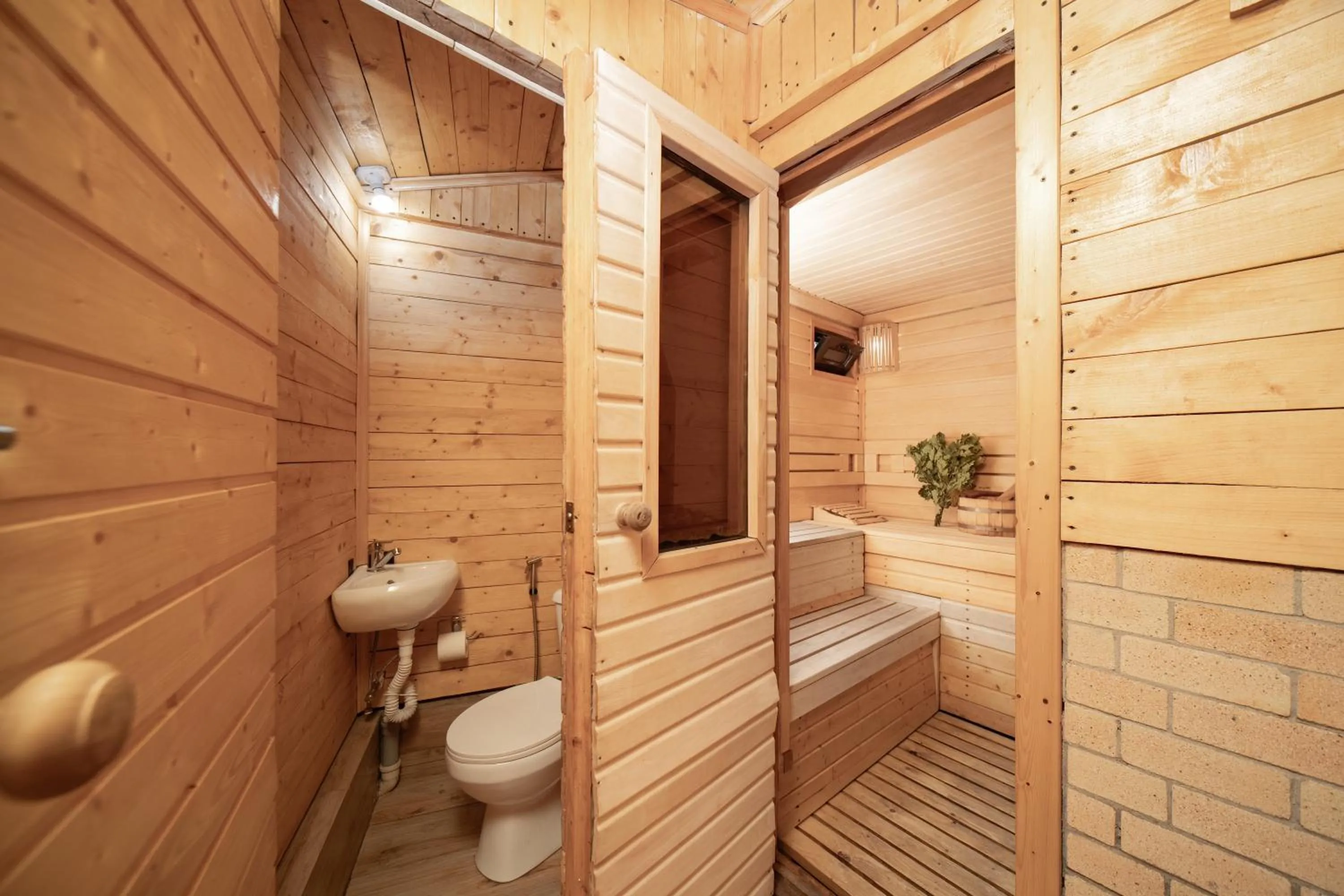 Sauna in DiliVita Rest House