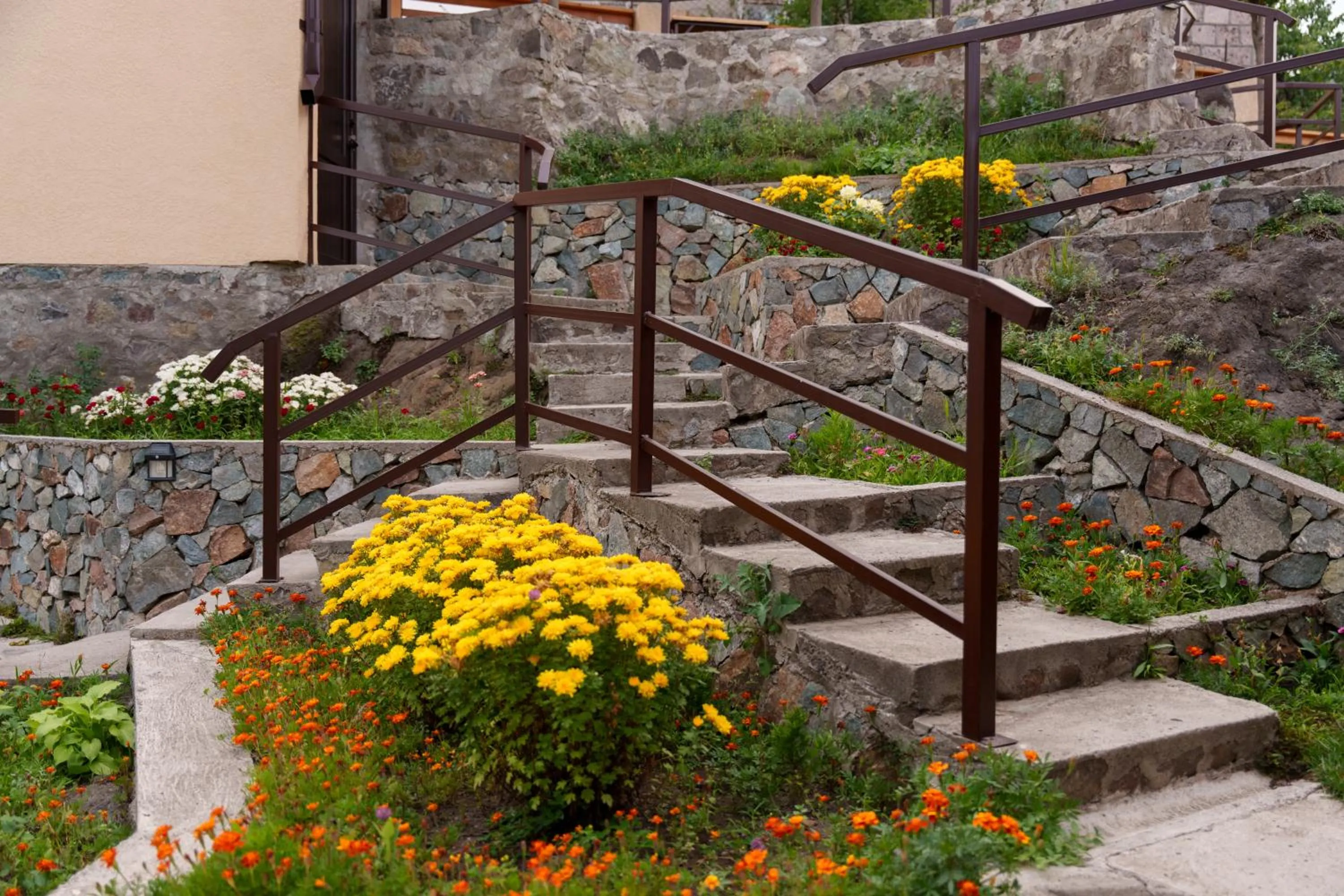 Garden view in DiliVita Rest House