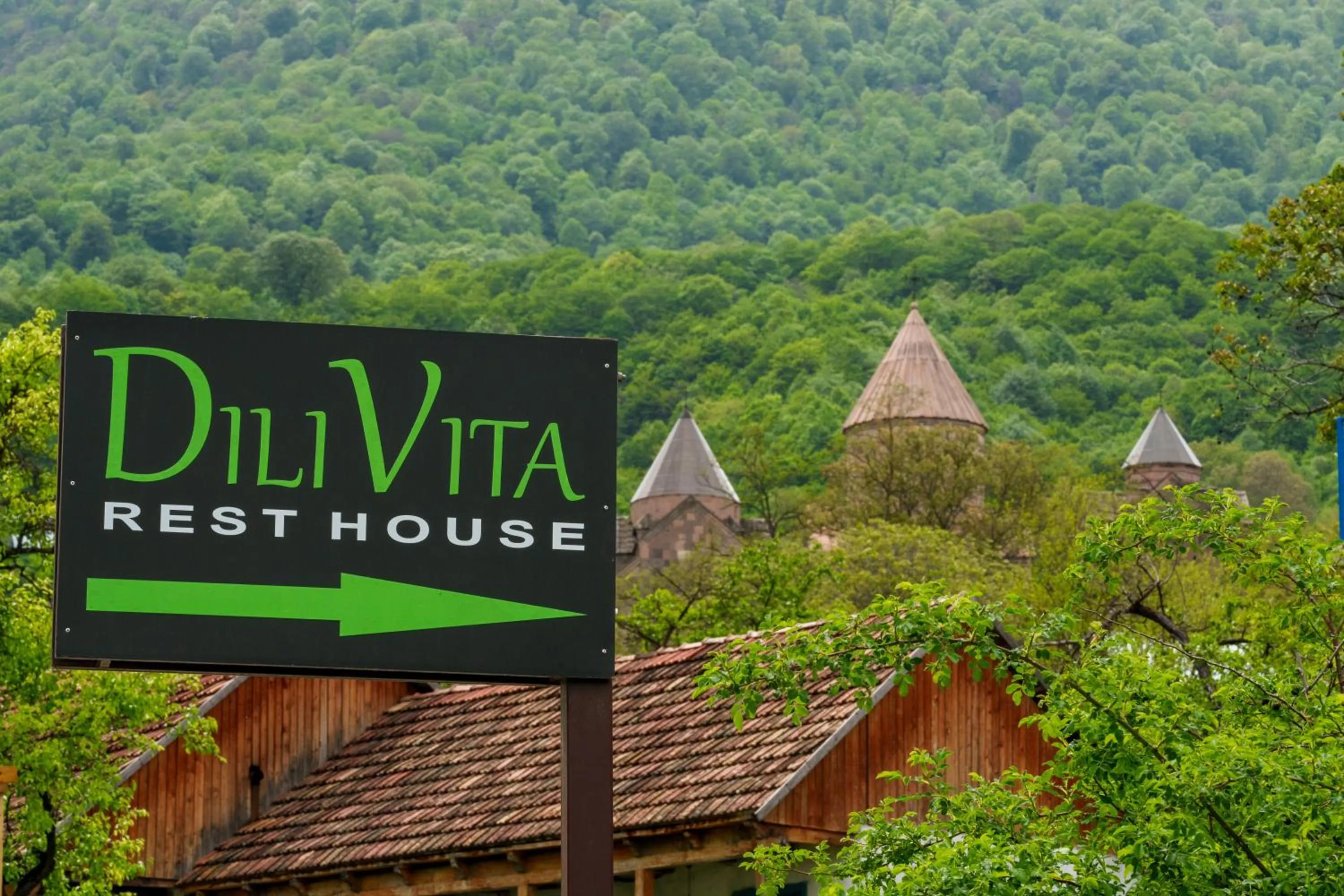 Logo/Certificate/Sign in DiliVita Rest House
