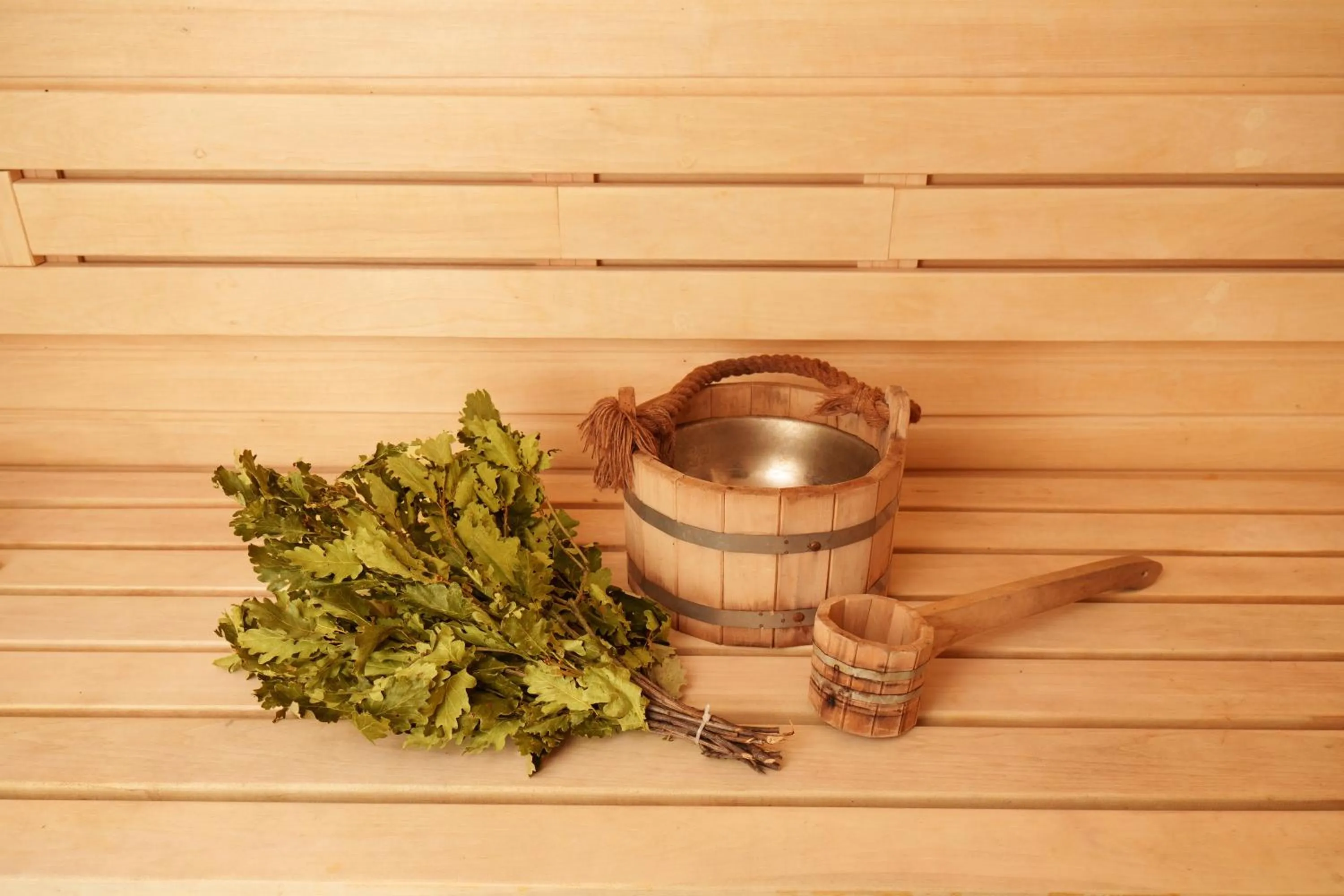 Sauna in DiliVita Rest House