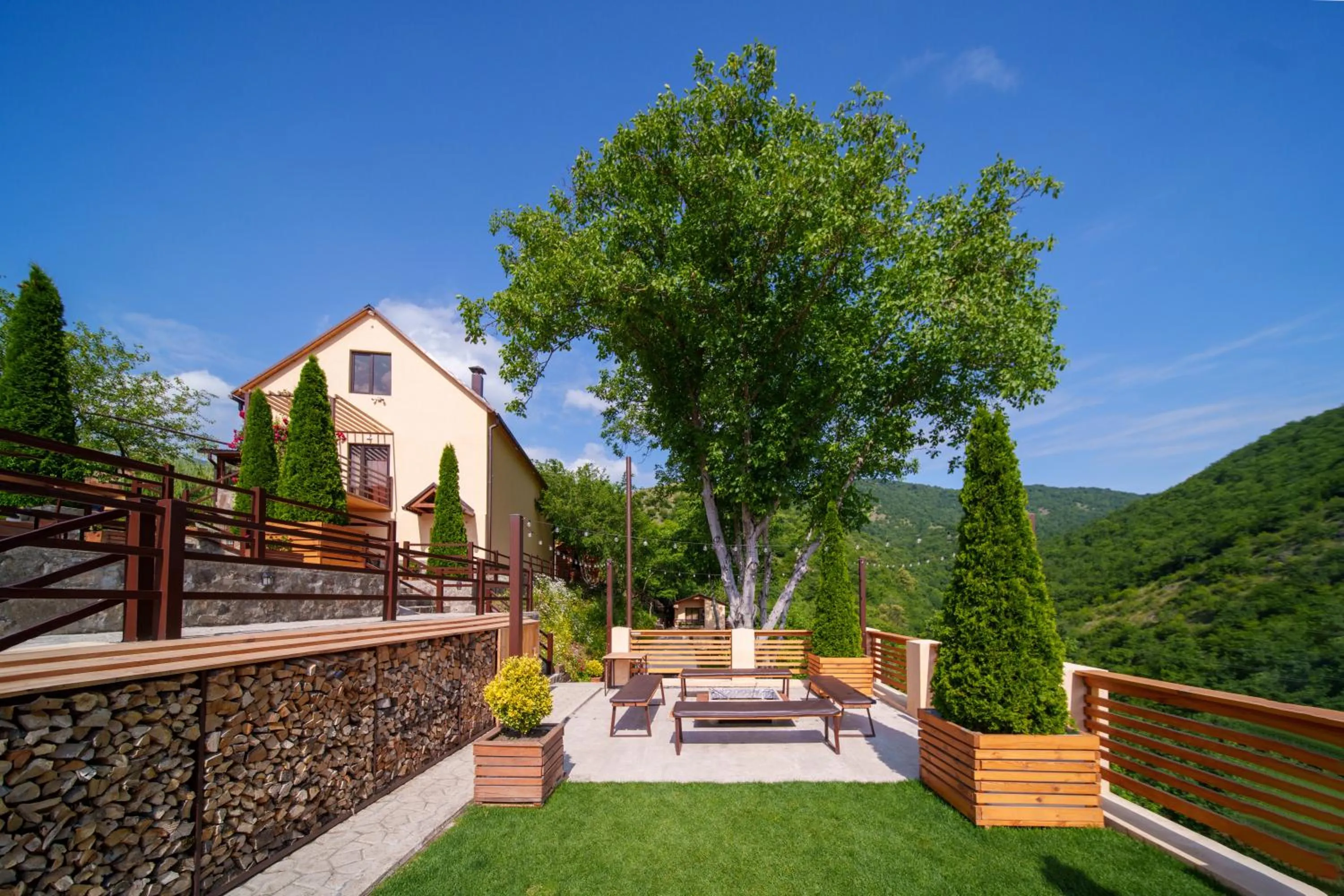 Natural landscape in DiliVita Rest House