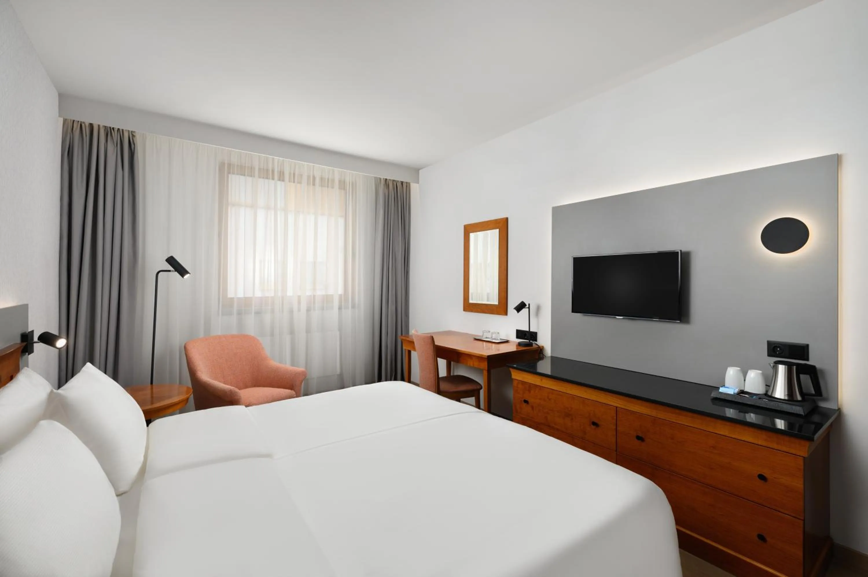 Bed in Danubius Hotel Hungaria City Center