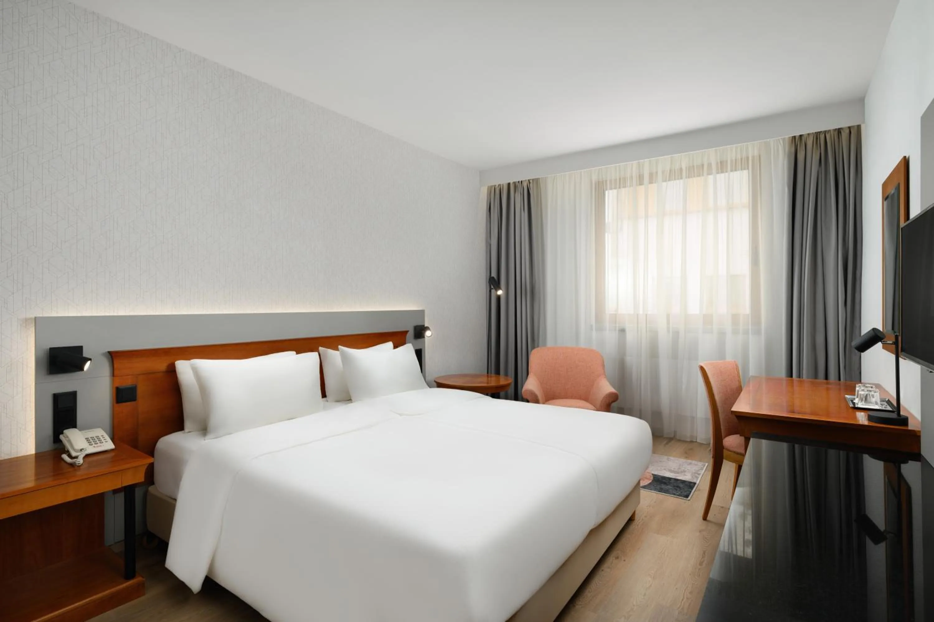 Bed in Danubius Hotel Hungaria City Center