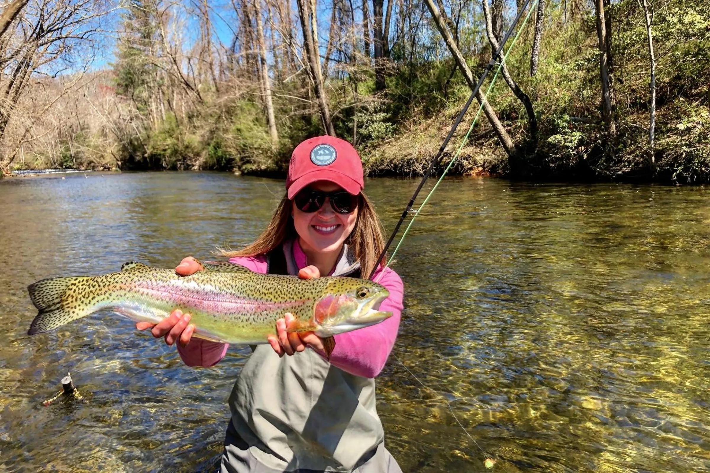 Fishing in Cozy Creek Cottages