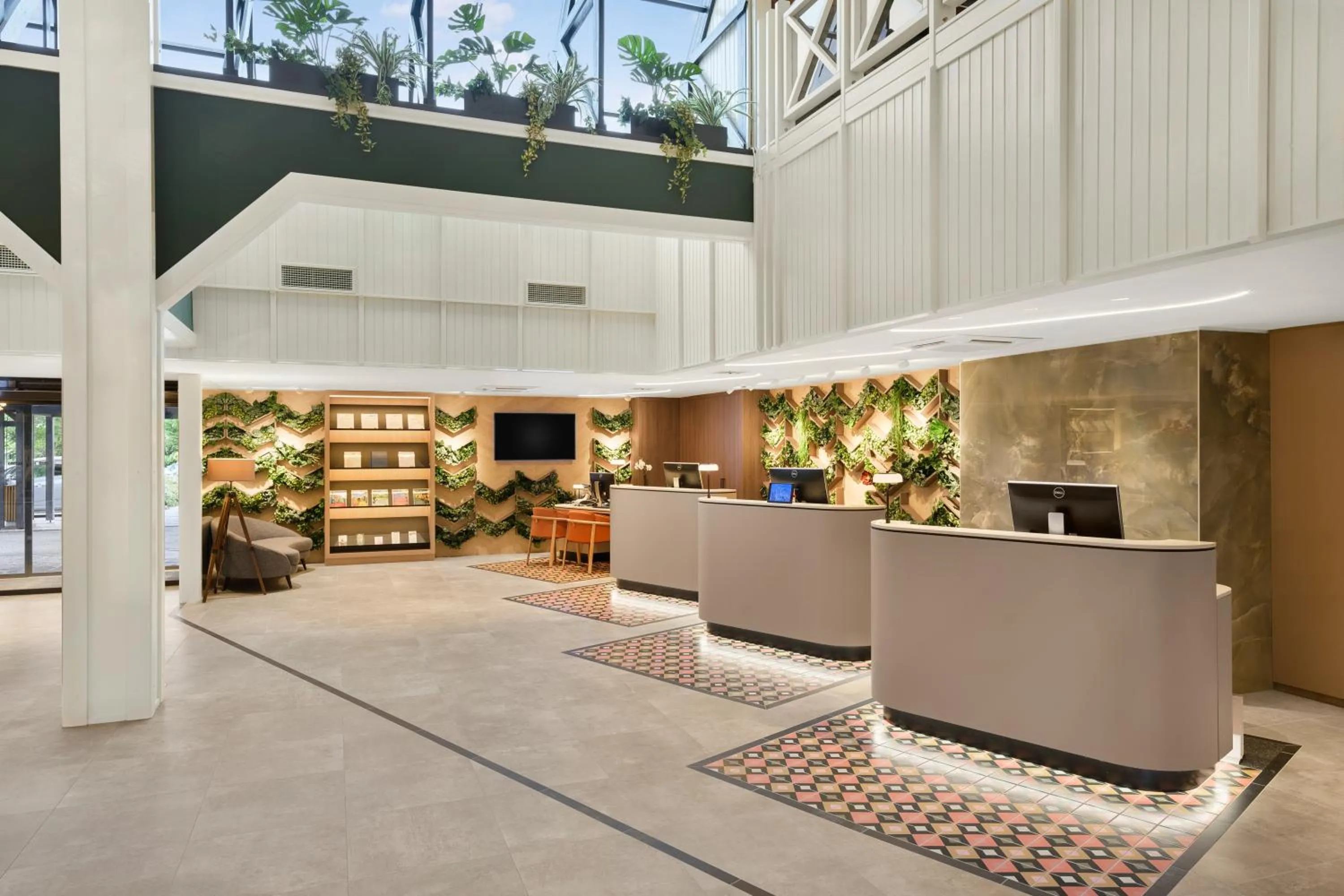 Lobby or reception in Danubius Hotel Bük