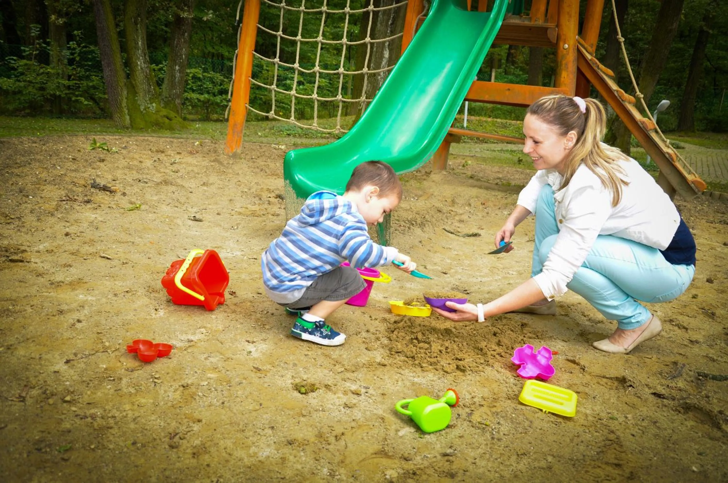 Children play ground in Hotel Lövér Sopron