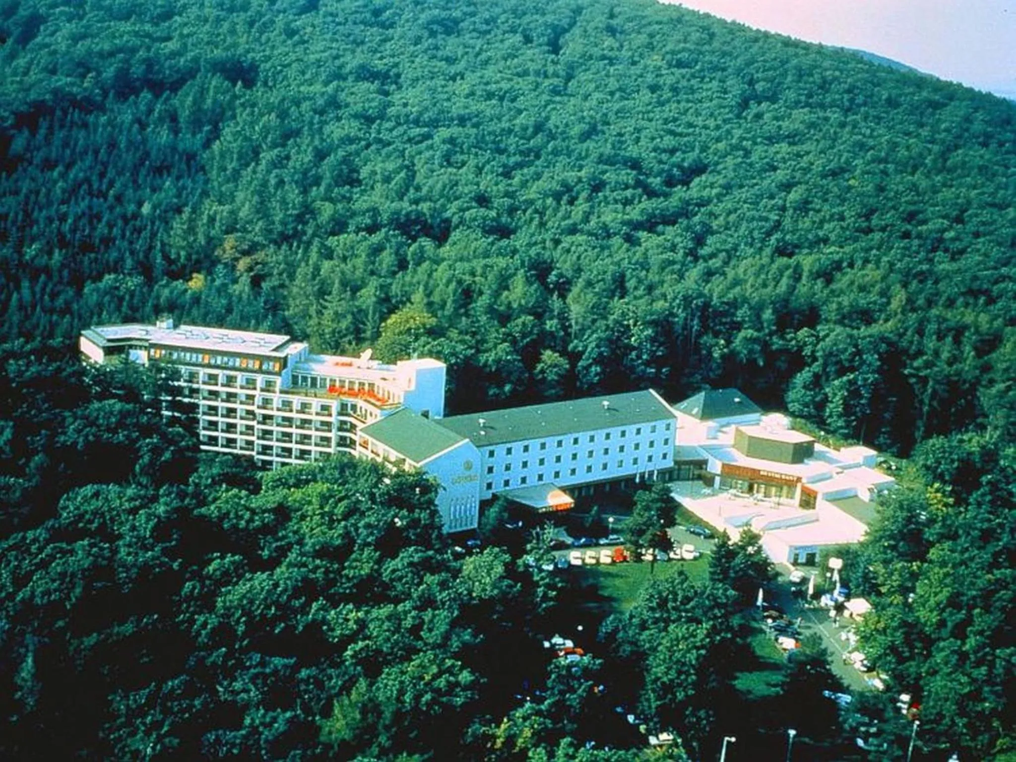 Bird's eye view in Hotel Lövér Sopron