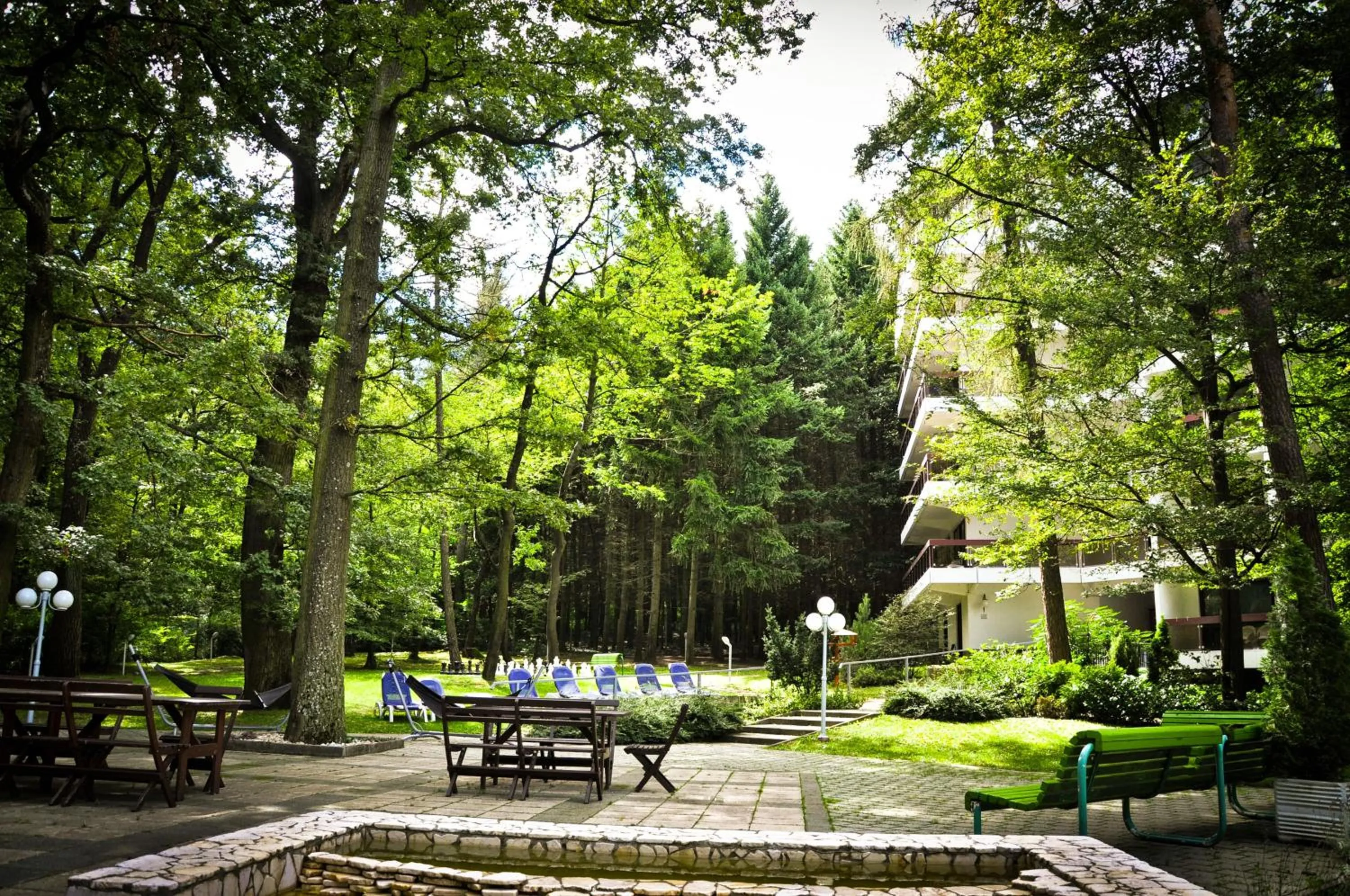 Garden in Hotel Lövér Sopron