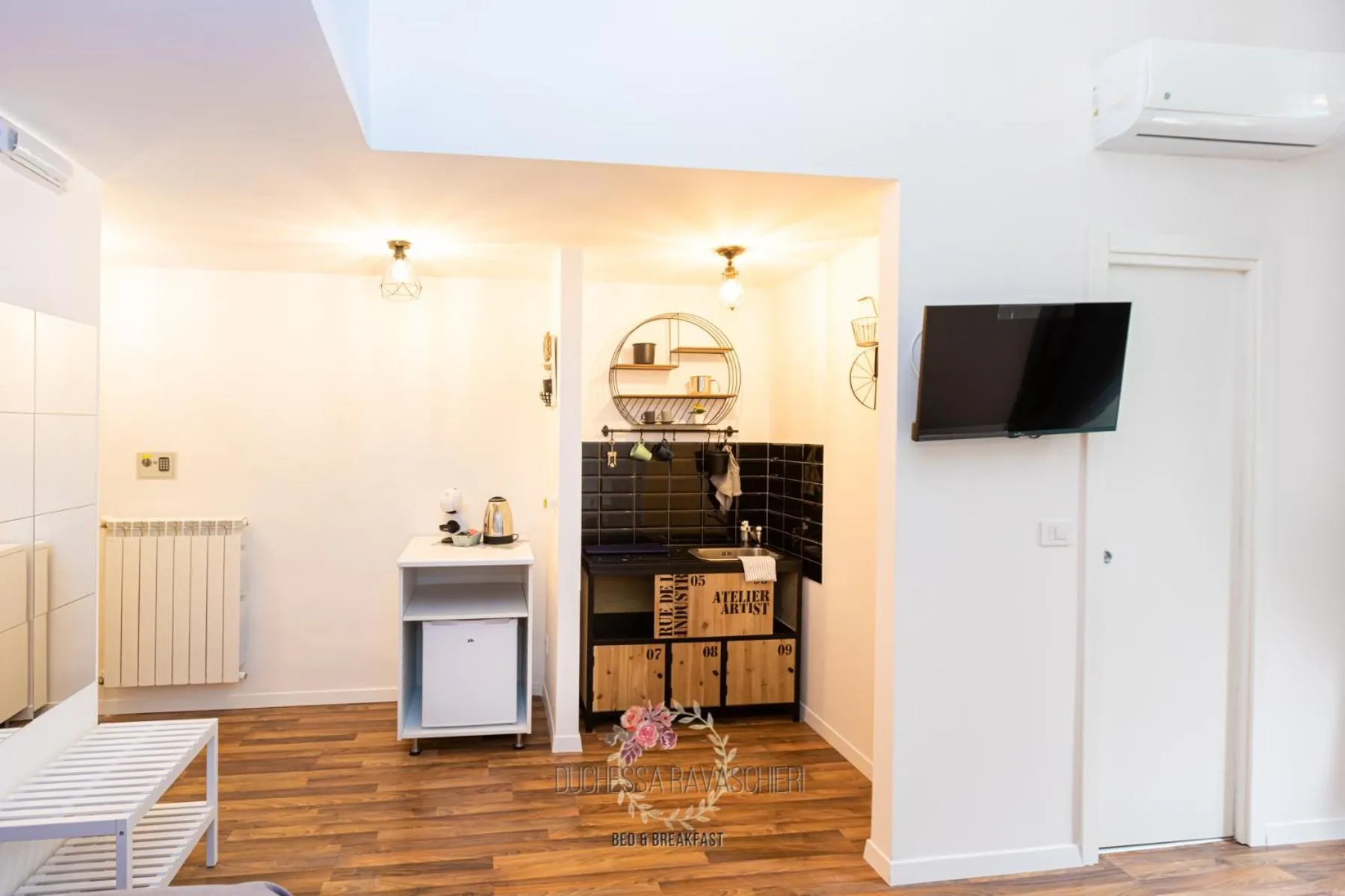 Living room in Duchessa Ravaschieri bed and breakfast