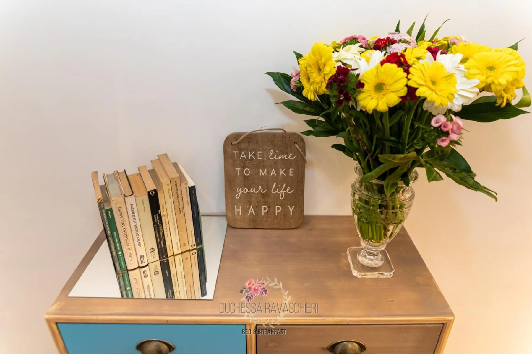 Decorative detail in Duchessa Ravaschieri bed and breakfast